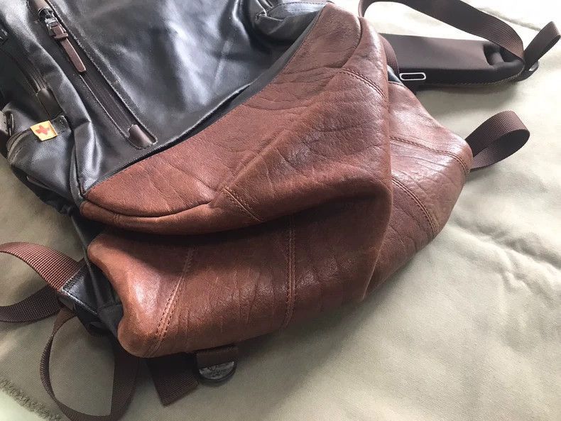Visvim visvim 20l brown bison leather sole corduroy backpack-2506 Size ONE SIZE - 5 Thumbnail