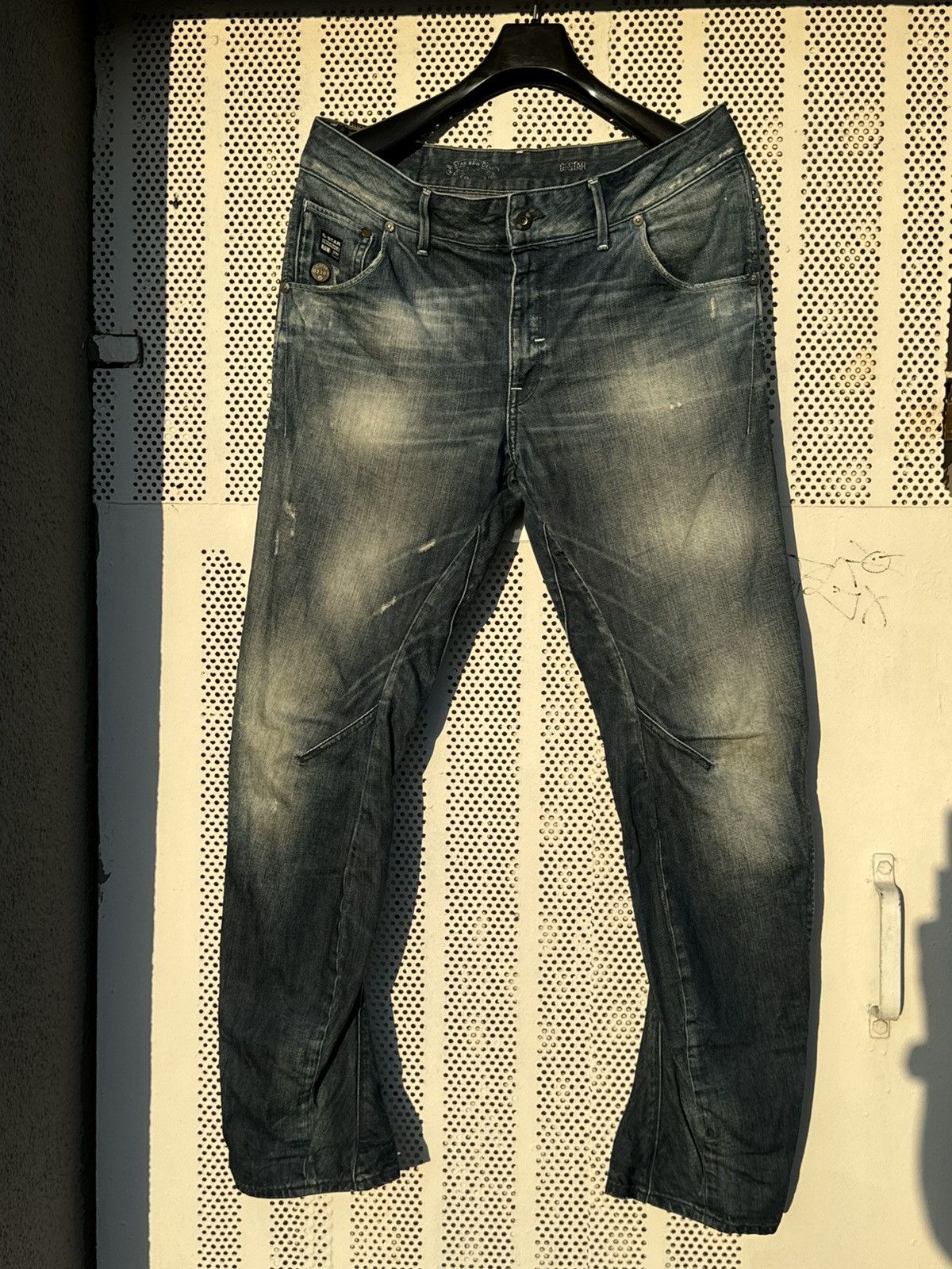 G-Star G Star Raw GS01 Vintage Men’s Jeans 3D Size US 34 / EU 50 - 2 Thumbnail