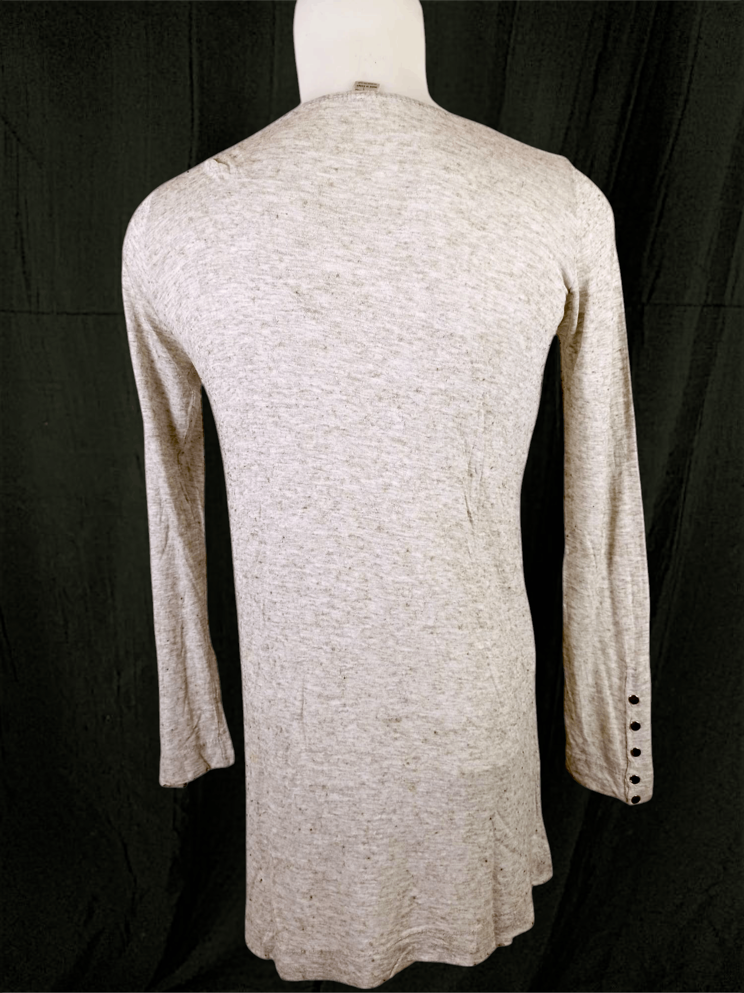 Japanese Brand "F" Asymmetrical Snap Button Longsleeve Size US M / EU 48-50 / 2 - 6 Thumbnail