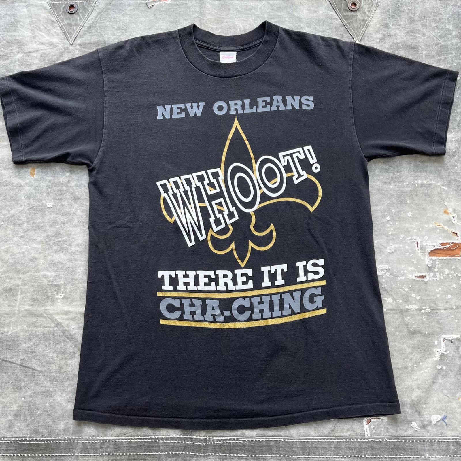 NFL × Vintage Vintage New Orleans Saints Whoot Cha-Ching Money NFL Shirt Size US L / EU 52-54 / 3 - 1 Thumbnail
