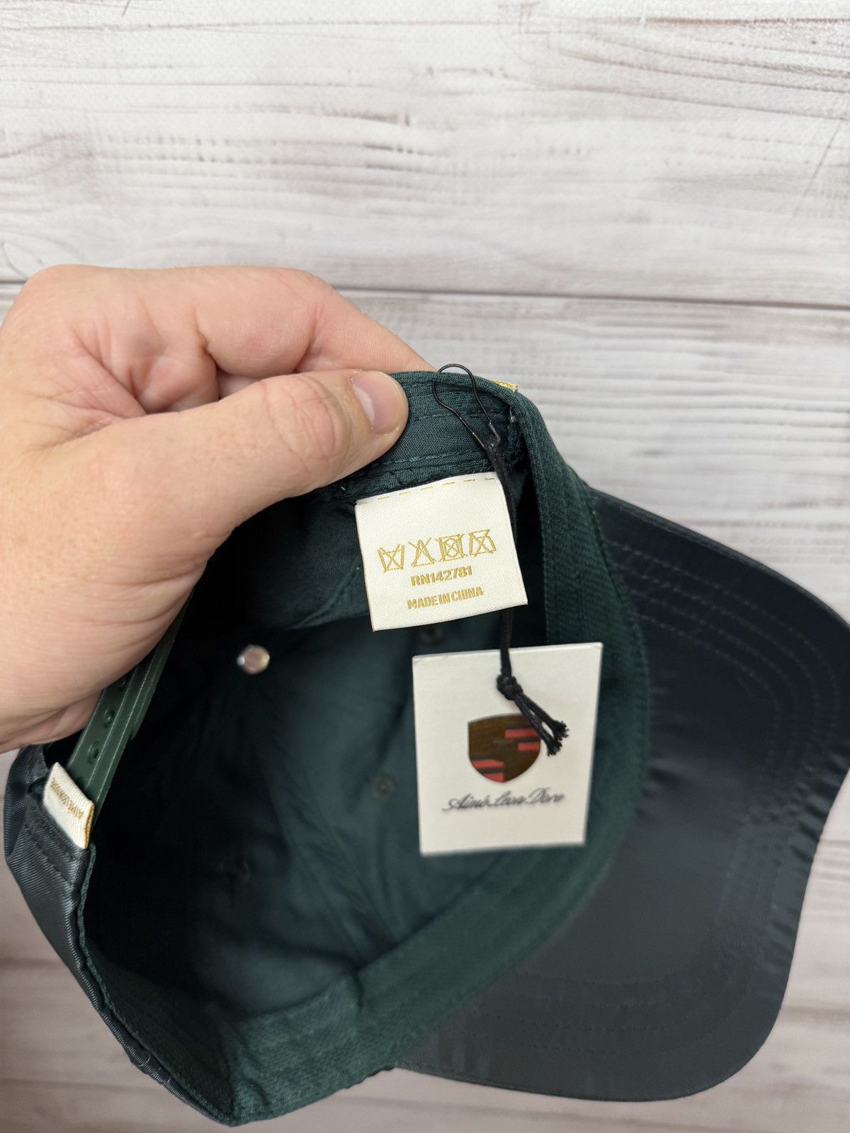 Aime Leon Dore × Porsche Design Aime Leon Dore Porsche Nylon Cap Logo Size ONE SIZE - 7 Thumbnail