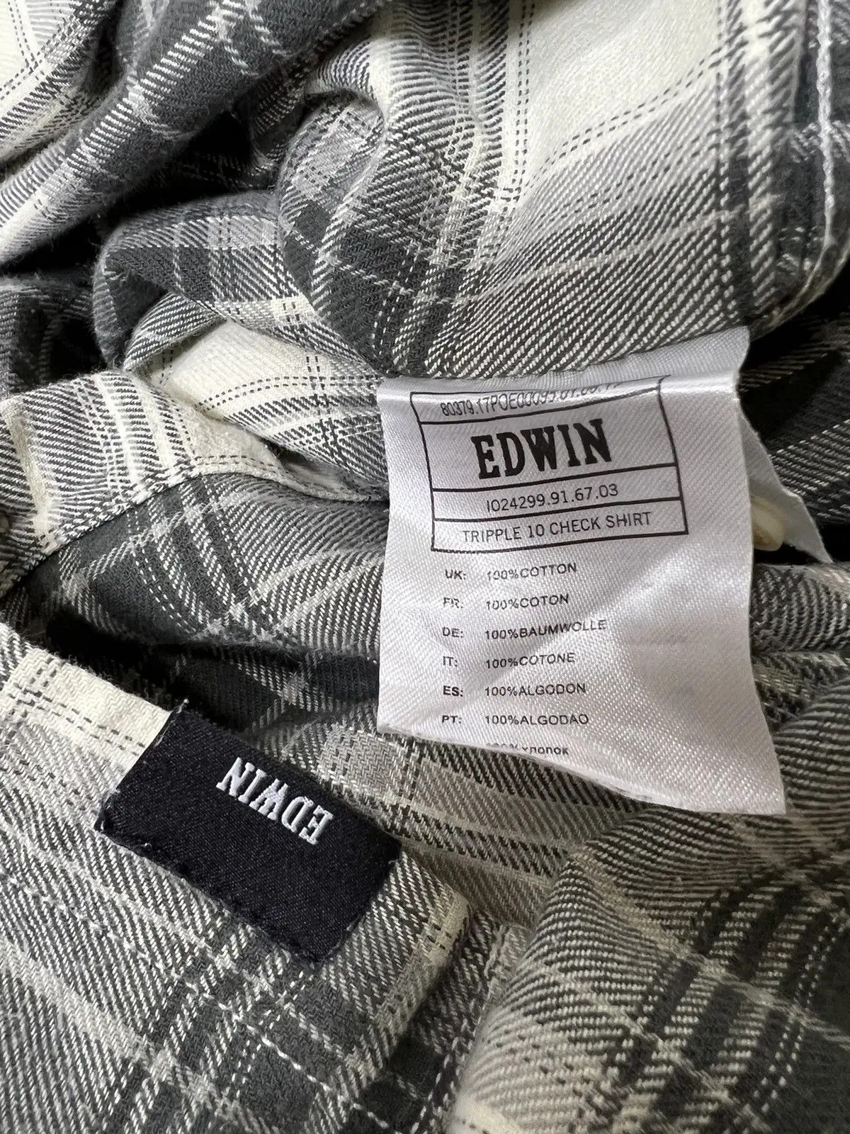 Edwin × Japanese Brand Edwin tripple 10 check shirt Size US XL / EU 56 / 4 - 4 Thumbnail