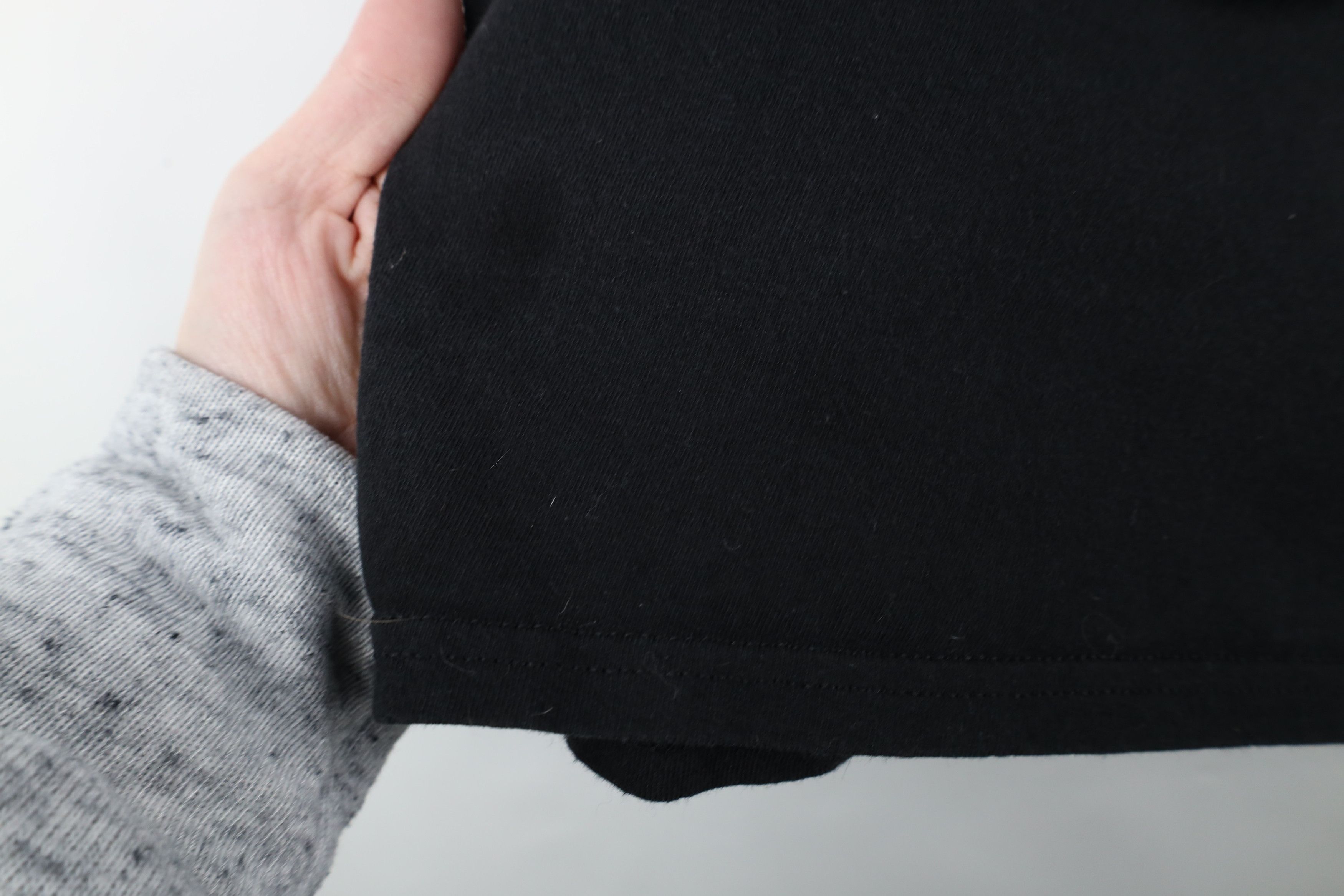 Vintage Vintage 90s Streetwear Long Sleeve T-Shirt Black Cotton Size US XL / EU 56 / 4 - 5 Thumbnail