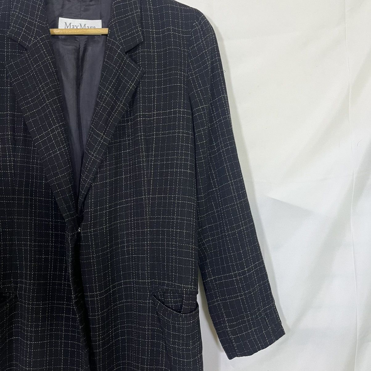 Max Mara VINTAGE MAX MARA LONG BLAZZER Size M / US 6-8 / IT 42-44 - 3 Thumbnail