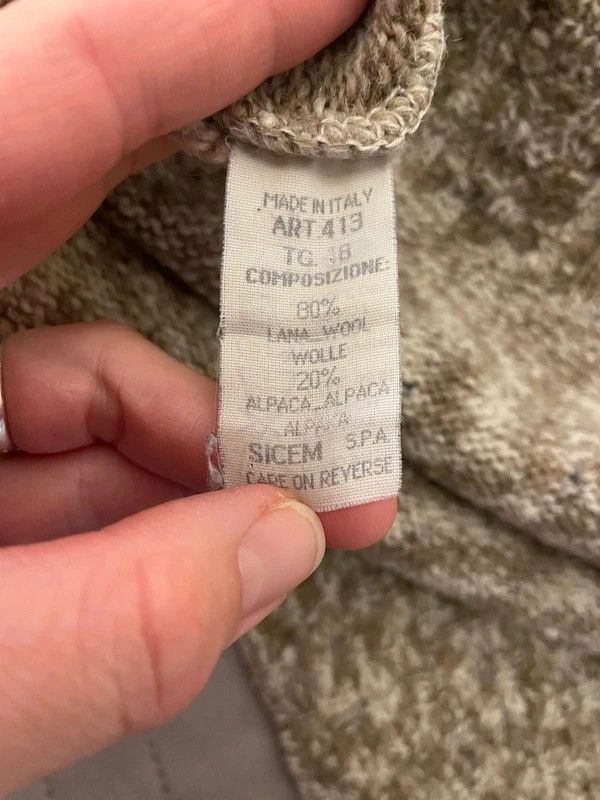 Emporio Armani Emporio Armani, wool & alpaca turtleneck pull vintage Size US M / EU 48-50 / 2 - 6 Thumbnail