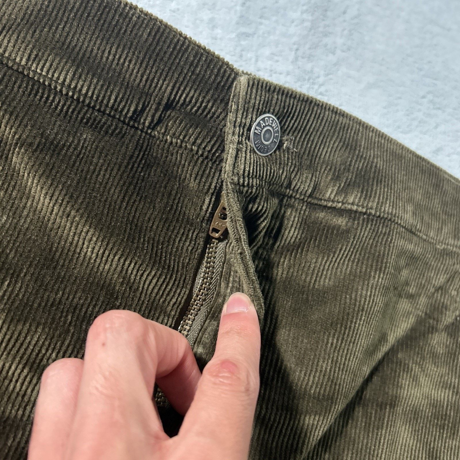 Madewell Corduroy Beyond Baggy Pants Womens 28w 52x28 Super Bagi Wide Size 38" / US 16 / IT 52 - 6 Thumbnail