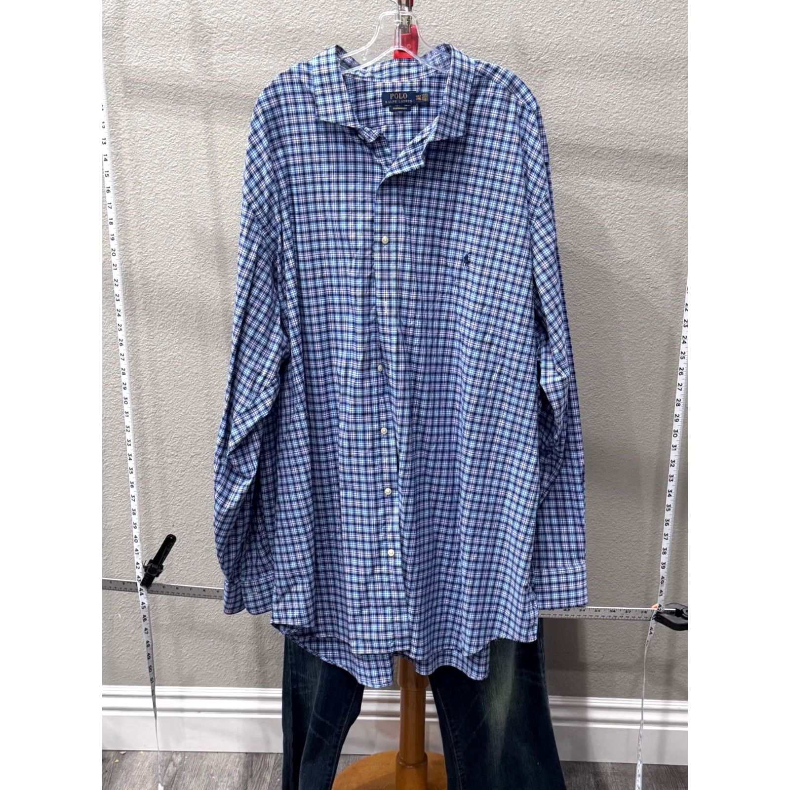 Ralph Lauren Ralph Lauren 4XLT Long Sleeve Shirt Men Multicolor Performance Bold Tall 4XL Shirt Size US XXL / EU 58 / 5 - 2 Thumbnail