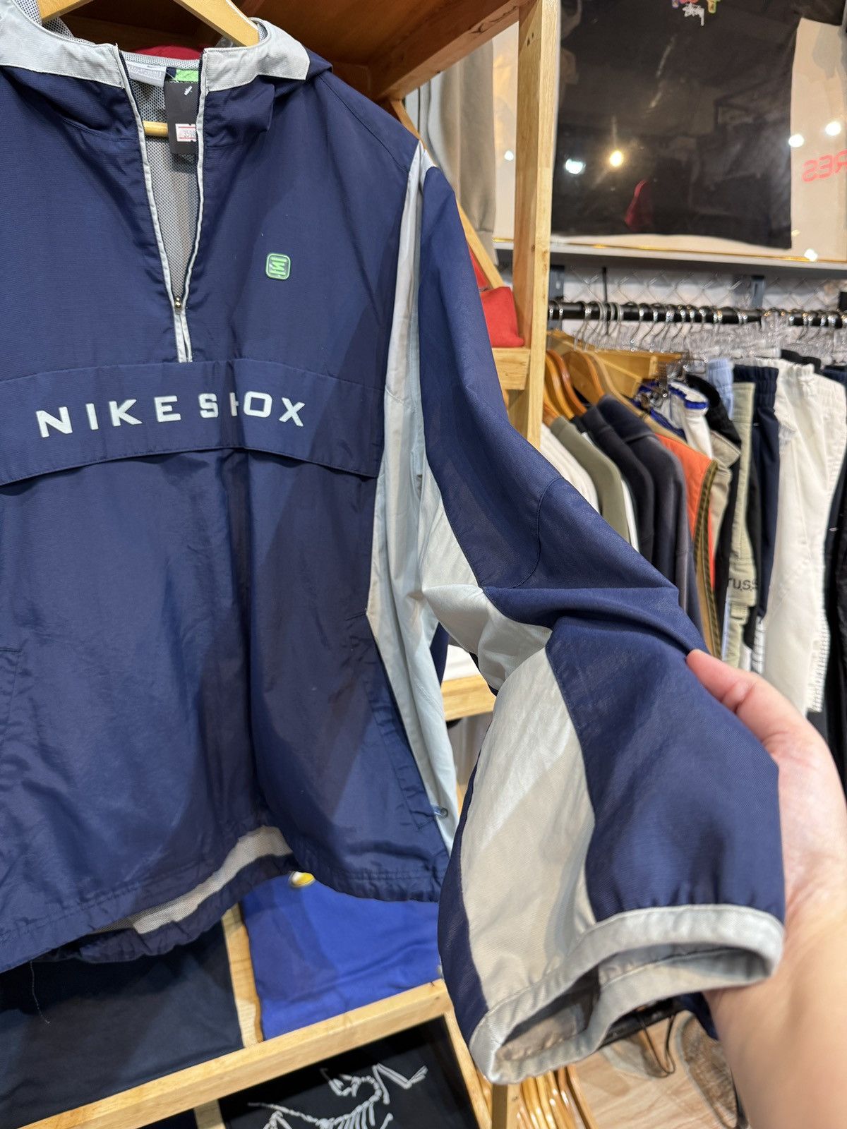 Nike Vintage Nike Shox 00's Track Jacket Size US L / EU 52-54 / 3 - 4 Thumbnail