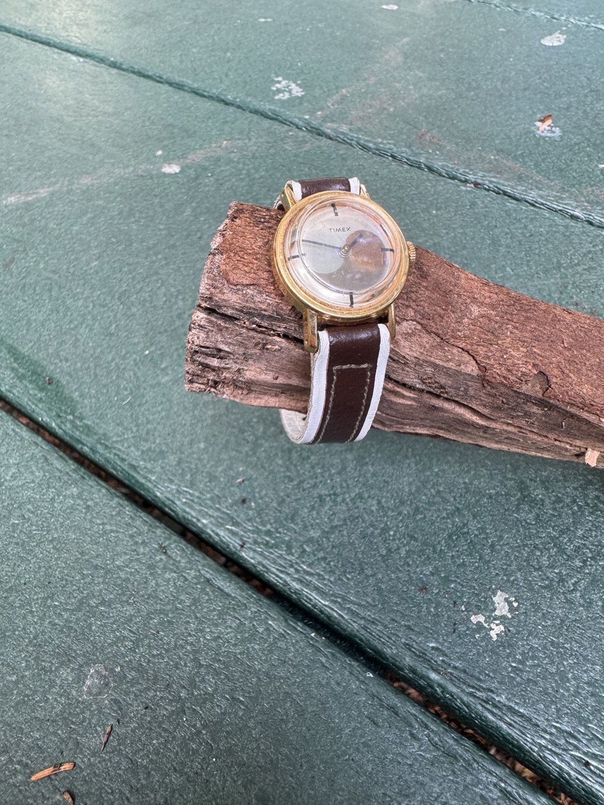 Timex Vtg 1969 Timex Pakter/Krauss Yin-Yang Color Flick Wind Watch Size ONE SIZE - 5 Thumbnail