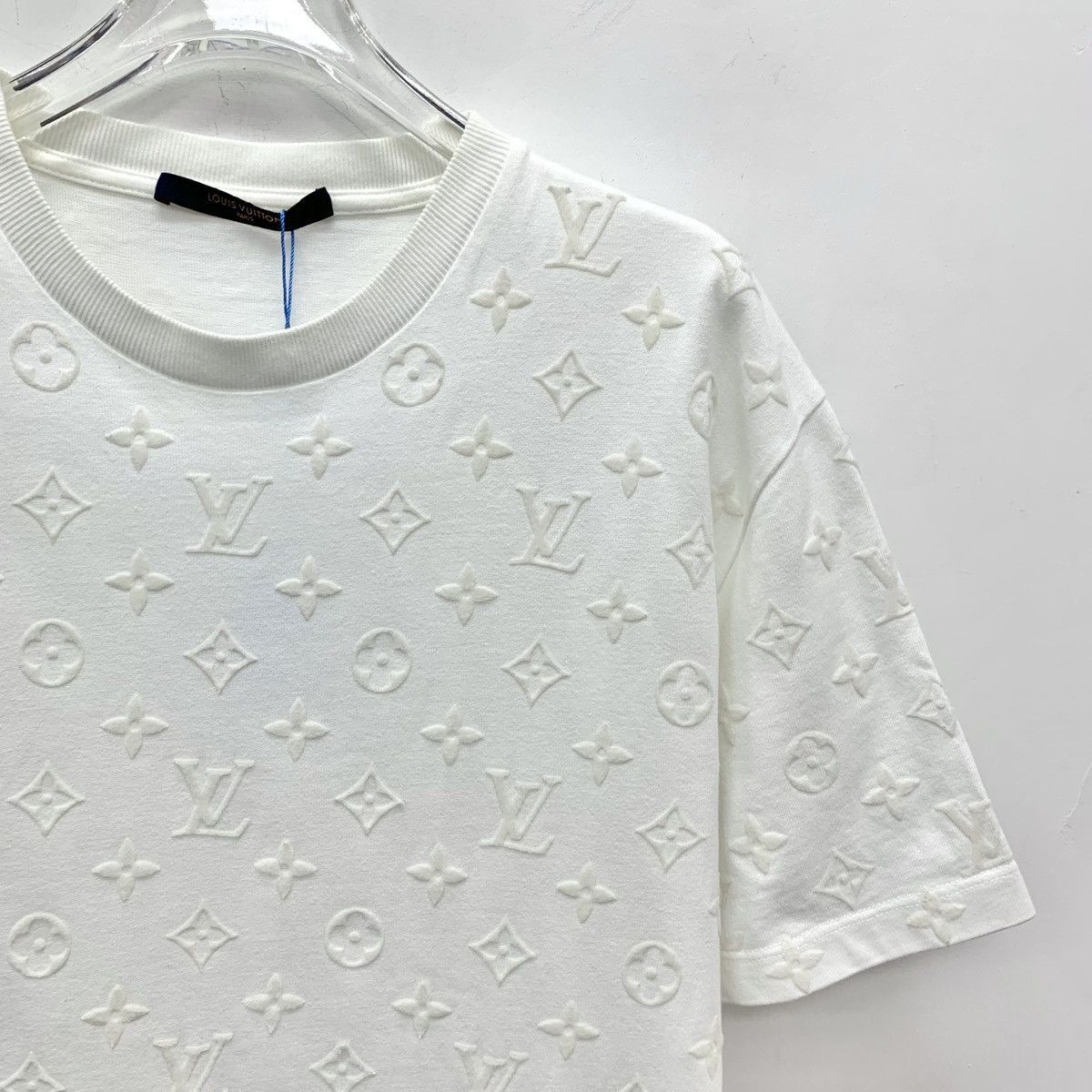 Louis Vuitton White Patterned Short-Sleeve Shirt Size M Size US M / EU 48-50 / 2 - 3 Thumbnail