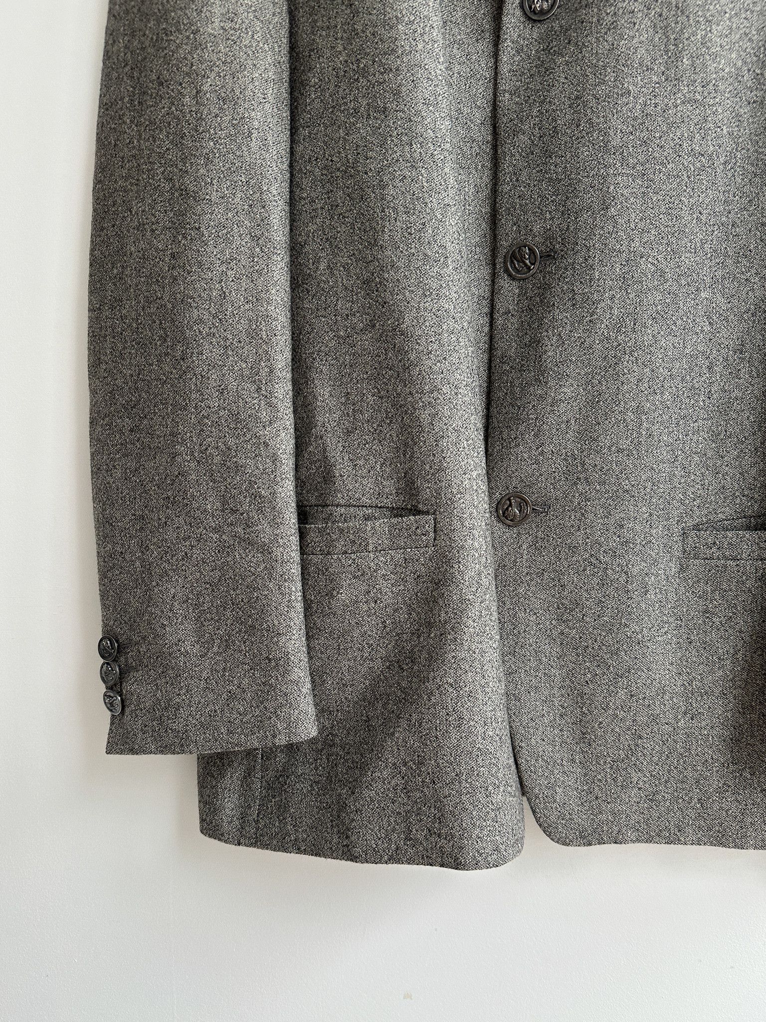 Versace Vintage Versus Gianni Versace Wool Blazer Jacket Size 38R - 5 Thumbnail