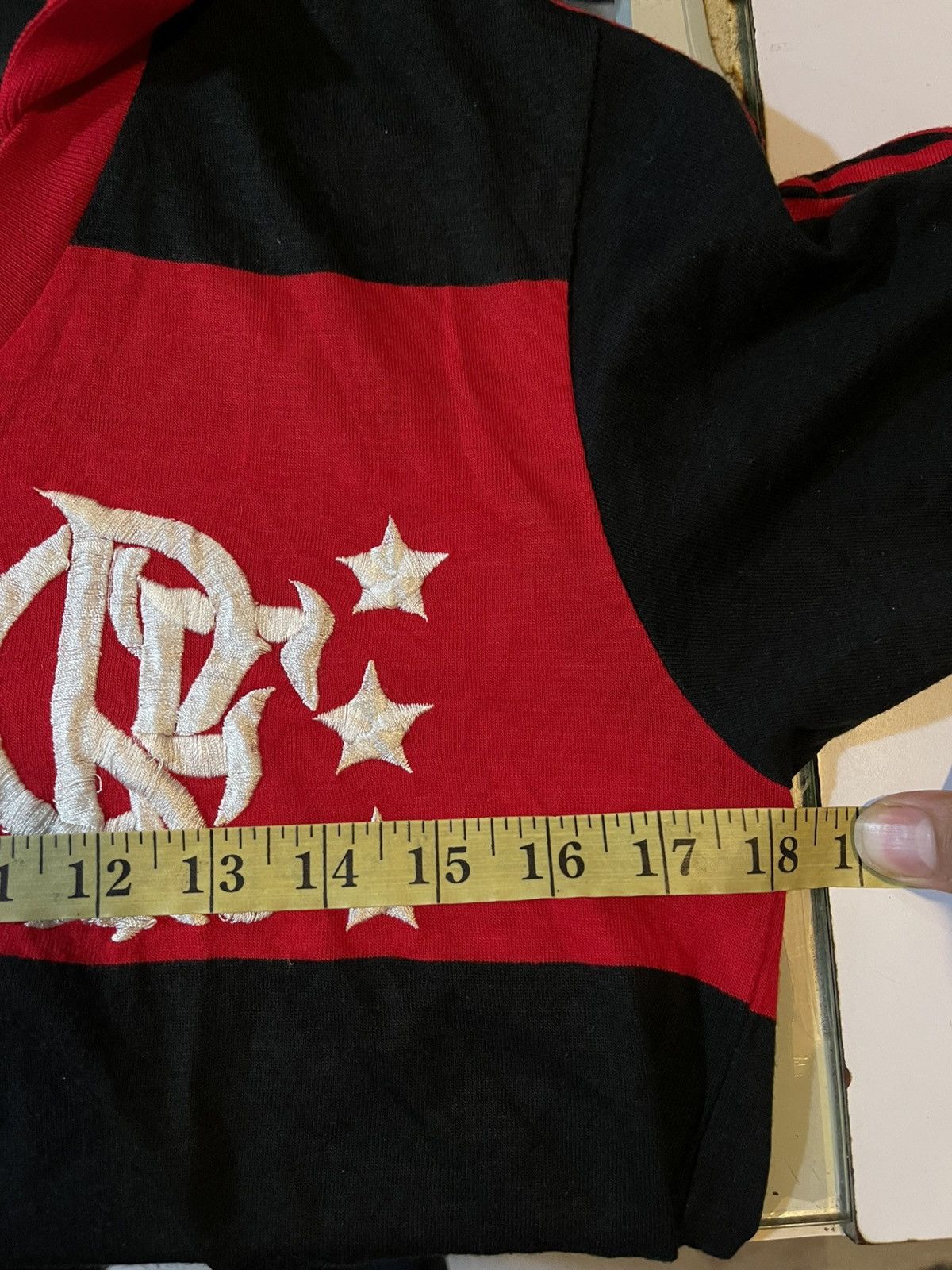 Vintage VINTAGE 80s FLAMENGO HOME SOCCER JERSEY Size US S / EU 44-46 / 1 - 4 Thumbnail