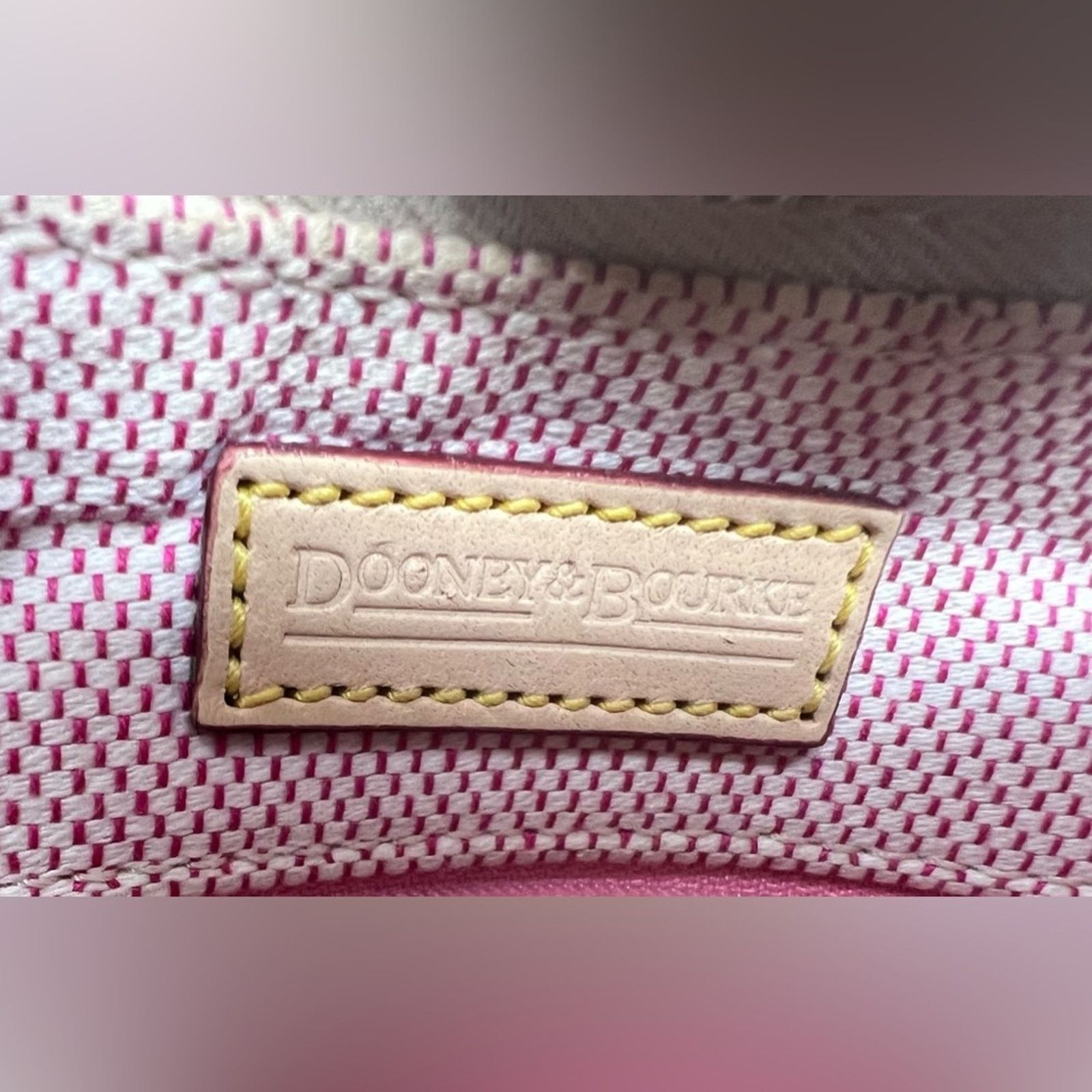 Dooney & Bourke DOONEY & BOURKE Multi Colored Polka Dot & Ivory Hobo Handbag Size ONE SIZE - 3 Thumbnail