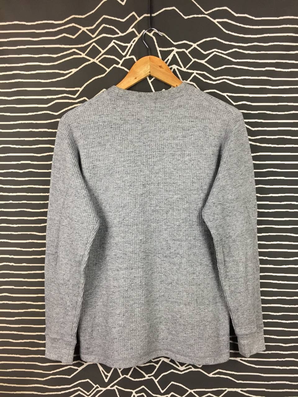 Uniqlo Uniqlo Casual Waffle knit Crew Neck Long Sleeve Tee Size S Size US S / EU 44-46 / 1 - 5 Thumbnail