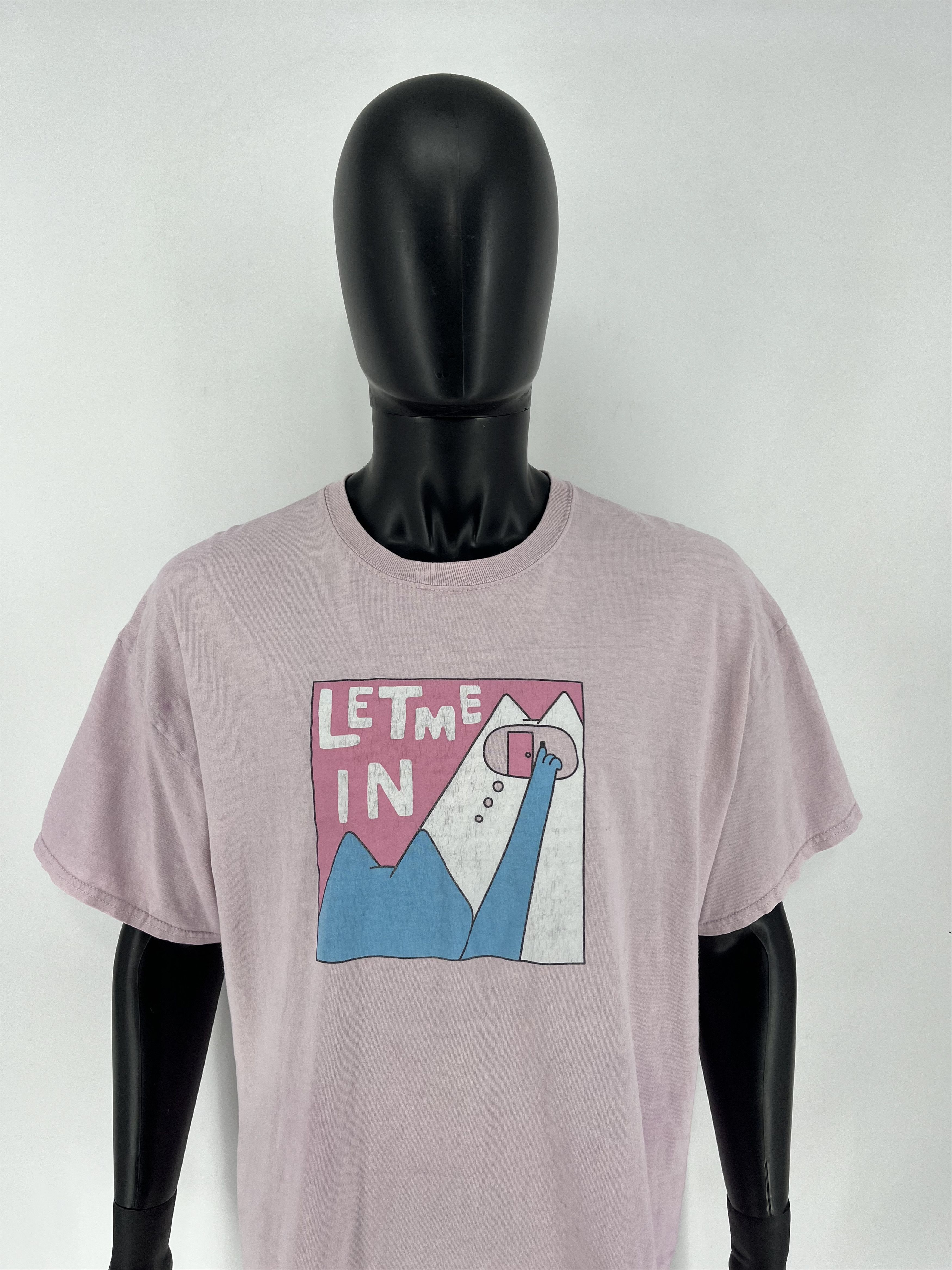 RIPNDIP Vintage Leon Karssen Cat "let Me In” Pink T-Shirts Size XXL Size US XXL / EU 58 / 5 - 1 Thumbnail