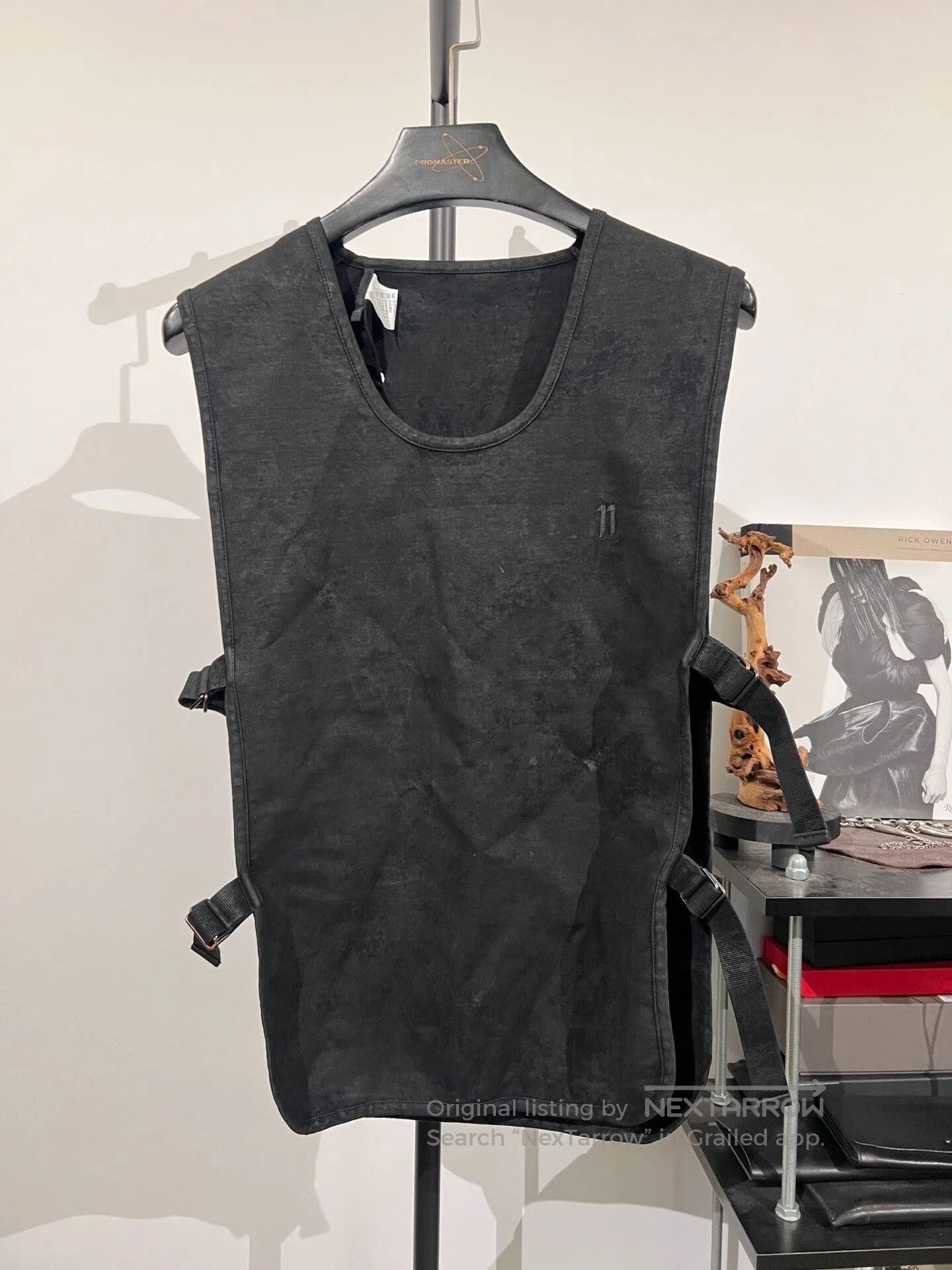 11 By Boris Bidjan Saberi Boris Bidjan Saberi 11by BBS B1 Waxed Utility Vest. Size US M / EU 48-50 / 2 - 1 Thumbnail