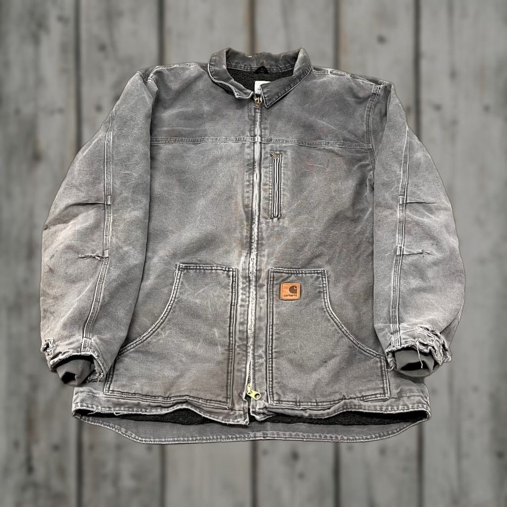 Carhartt VINTAGE Carhartt Arctic Jacket XL Tall Gray Size US XL / EU 56 / 4 - 1 Thumbnail