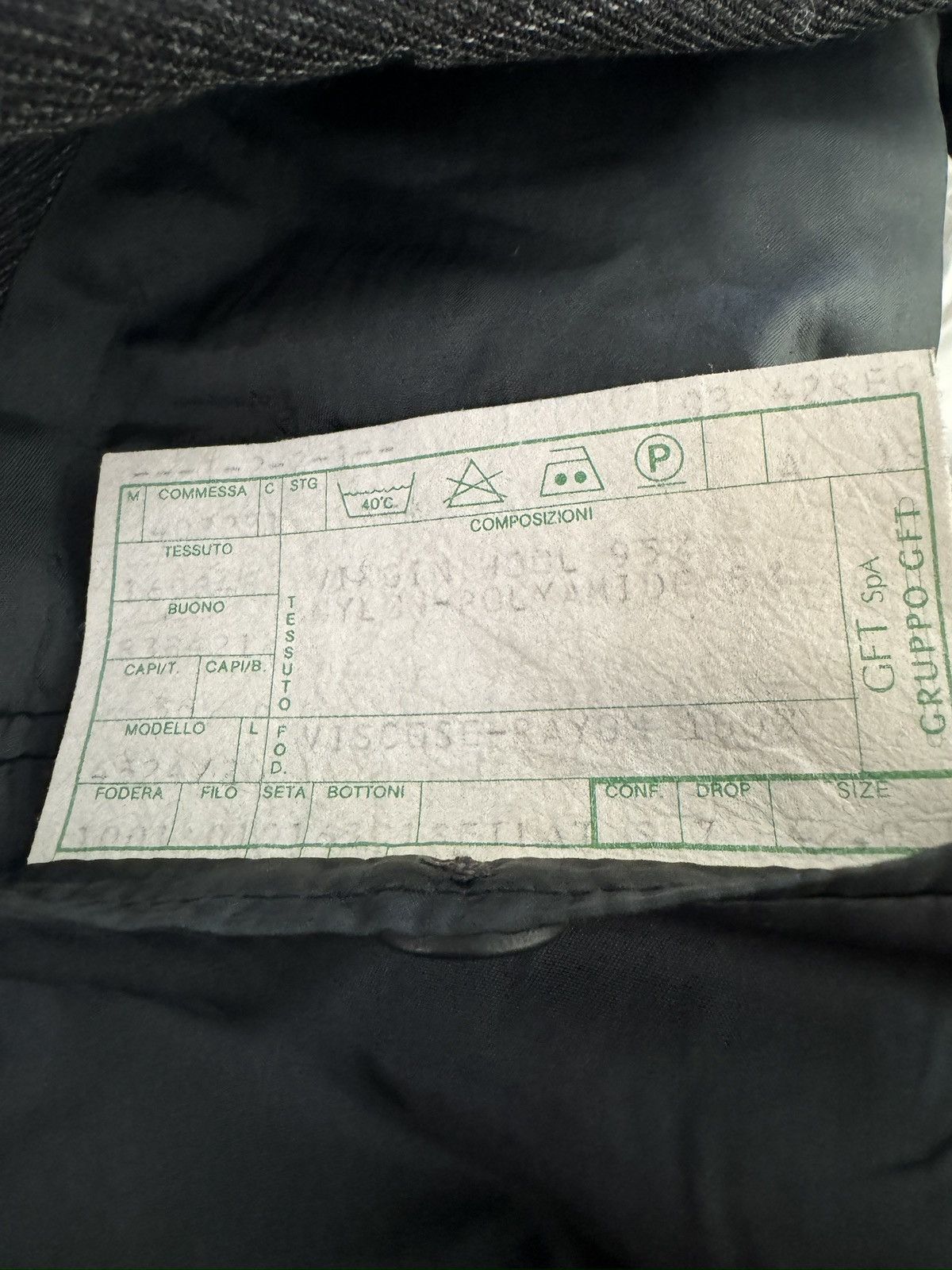 Giorgio Armani Giorgio Armani Made in Italy DB Peak Lapel Jacket Size 42L Size 42R - 12 Thumbnail