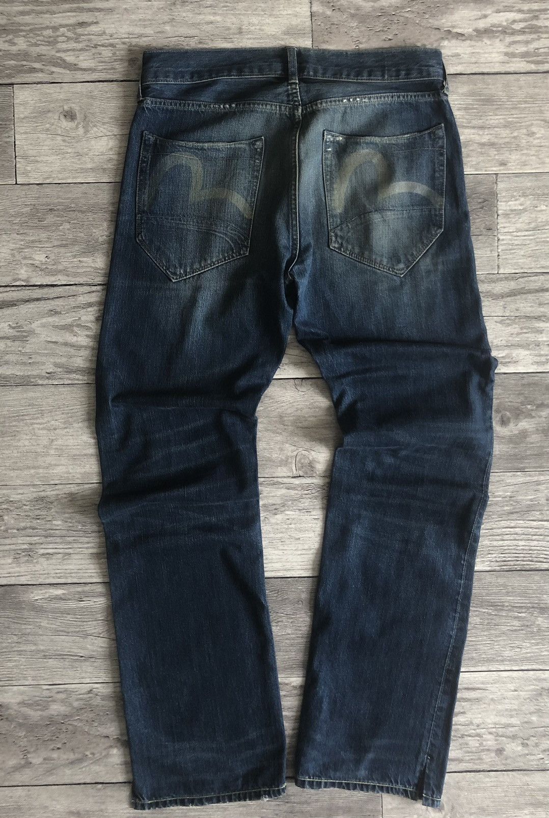 Evisu × Puma Sick Evisu x Puma denim blue jeans mint seagull Size US 32 / EU 48 - 2 Thumbnail