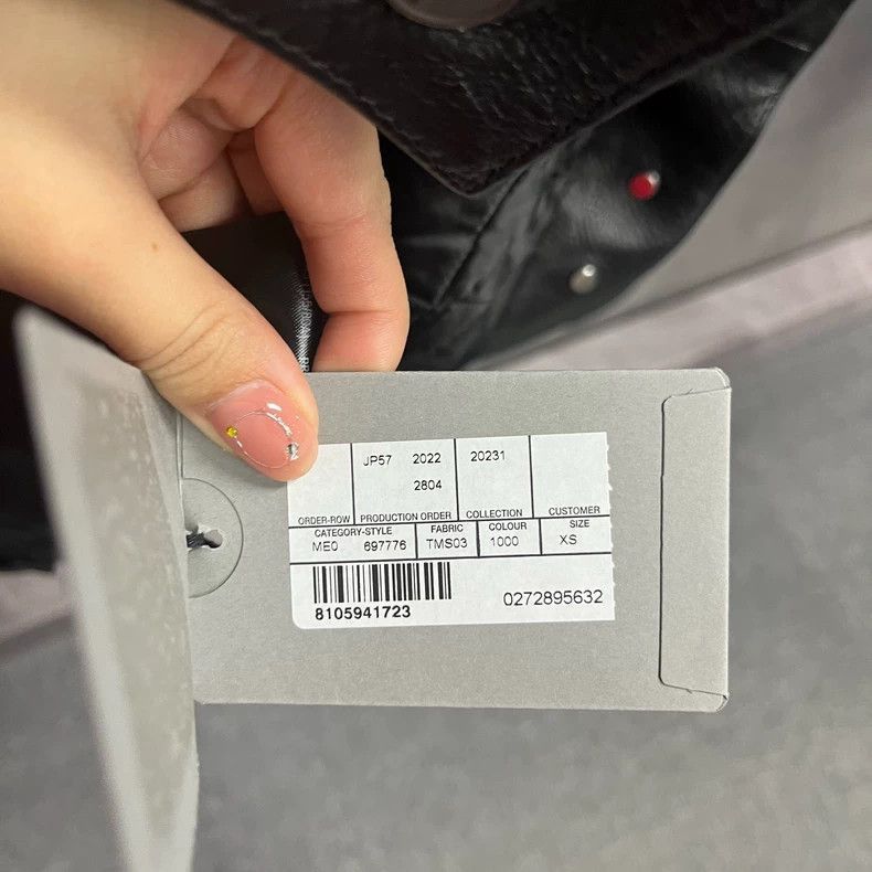 Balenciaga Balenciaga latest black solid color lapel single breasted l Size US XS / EU 42 / 0 - 5 Thumbnail