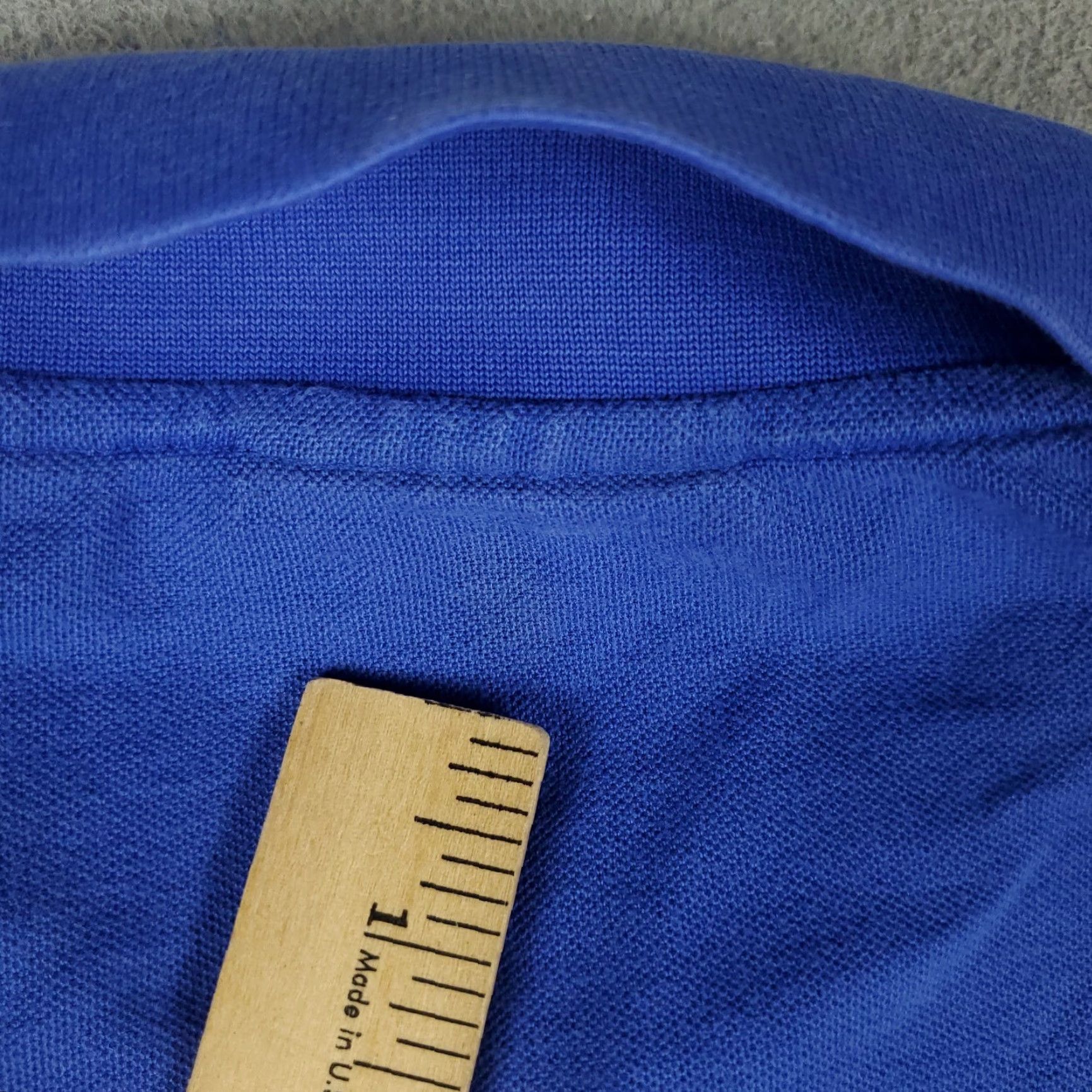 Vintage Masters Golf Polo Shirt Mens Large Blue Solid Short Sleeve Classic Activewear Size US L / EU 52-54 / 3 - 7 Thumbnail