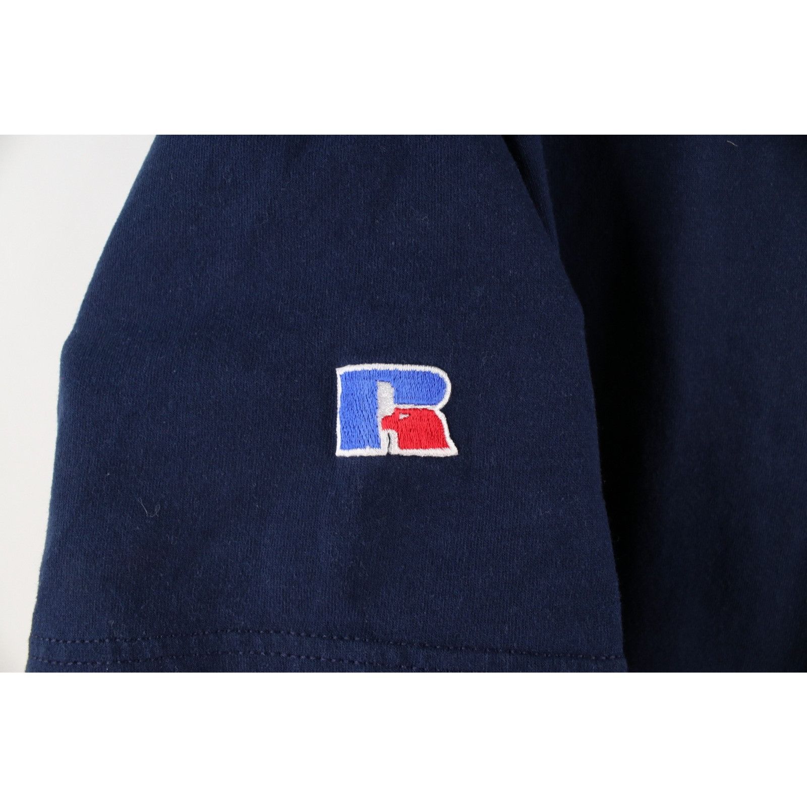 Russell Athletic × Vintage Vintage 90s Russell Athletic Detroit Tigers Henley T-Shirt Size US L / EU 52-54 / 3 - 8 Thumbnail