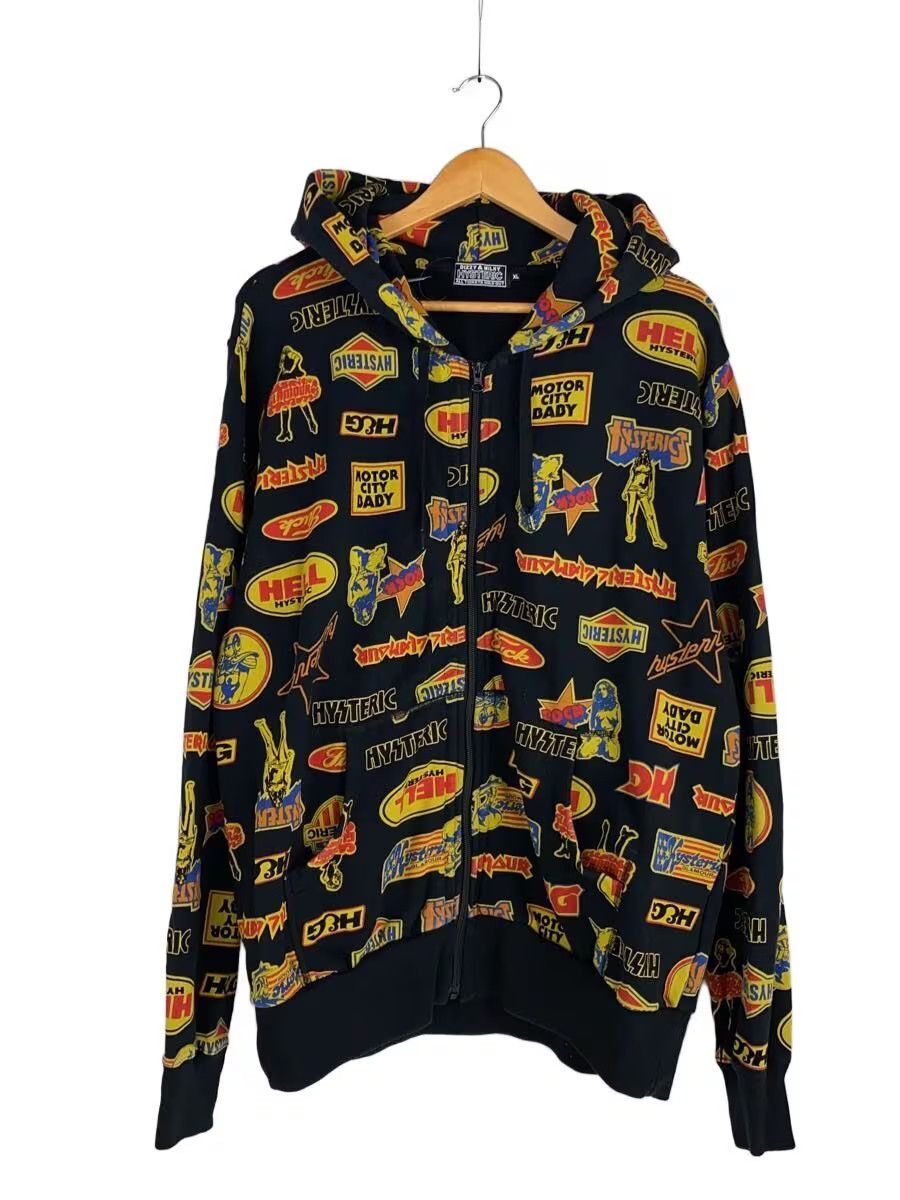 Hysteric Glamour Hysteric Rock City Collage Graphic Zip Hoodie Size US XL / EU 56 / 4 - 1 Thumbnail