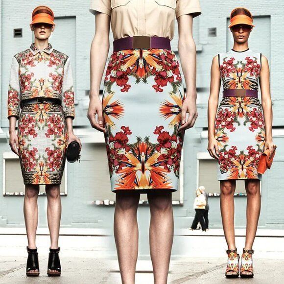 Givenchy Givenchy Birds of Paradise Resort 12 Collection Ricardo Tisc Size 27" / US 4 / IT 40 - 2 Thumbnail