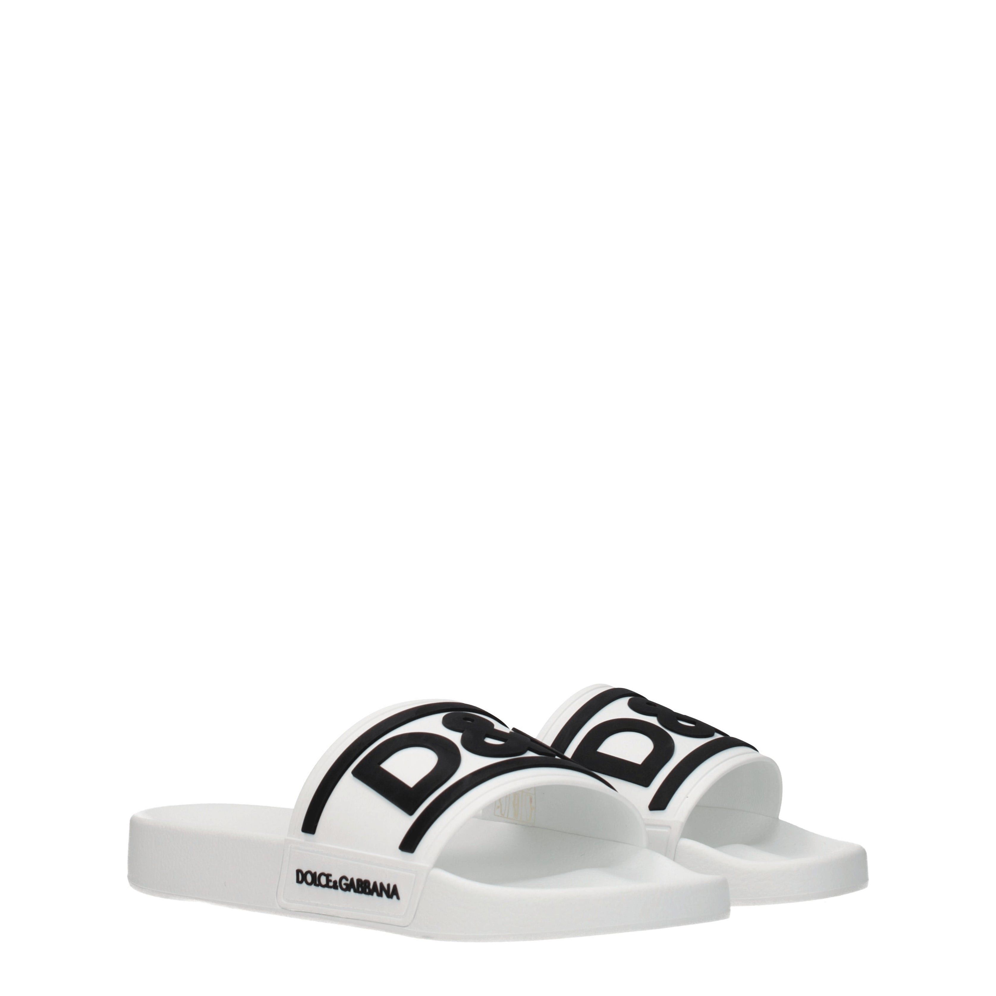 Dolce & Gabbana Slippers in Rubber Size US 7 / EU 40 - 1 Thumbnail