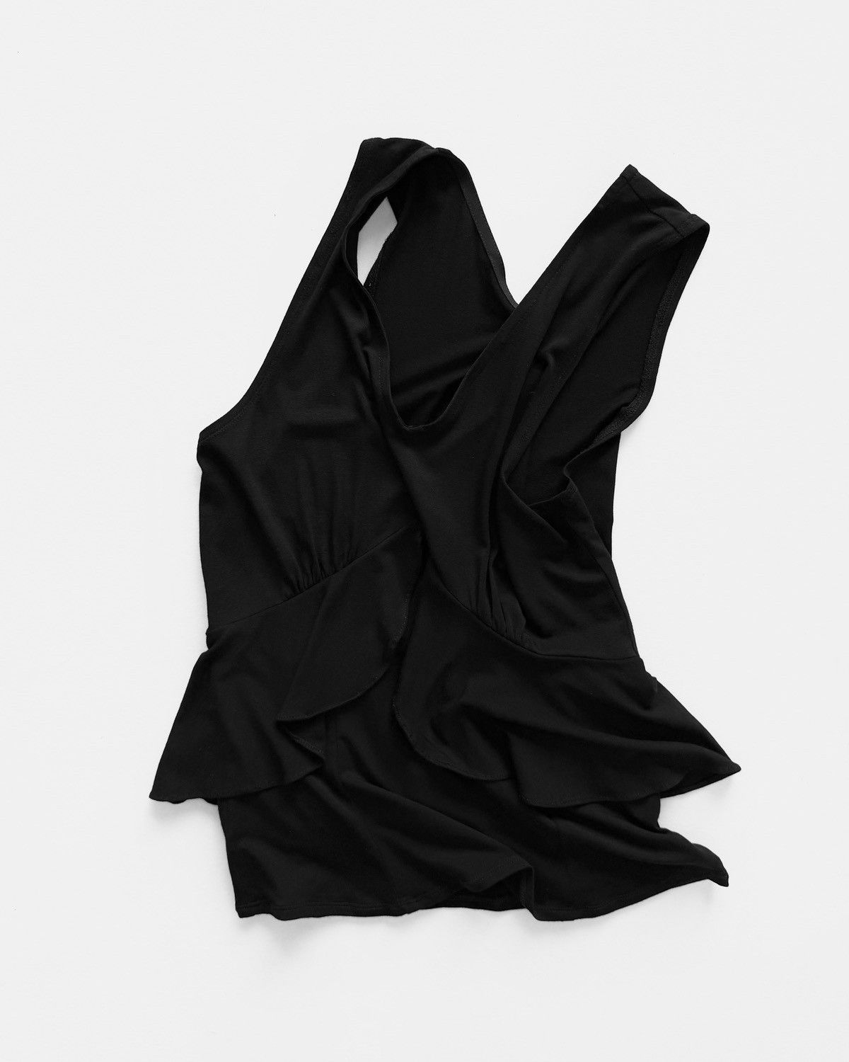 ATSURO TAYAMA ATSURO TAYAMA BLACK TANK TOP Size XS / US 0-2 / IT 36-38 - 1 Thumbnail