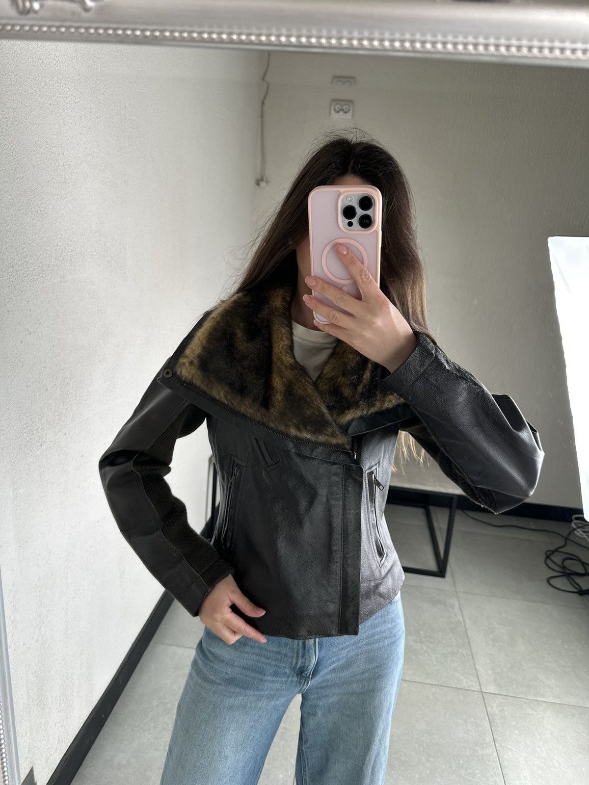 Morgan De Toi Morgan de Toi Leather Jacket Size S / US 4 / IT 40 - 14 Thumbnail