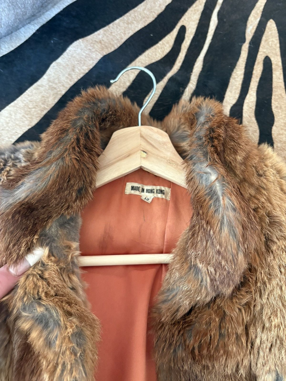 Other Real rabbit fur coat Size M / US 6-8 / IT 42-44 - 2 Thumbnail