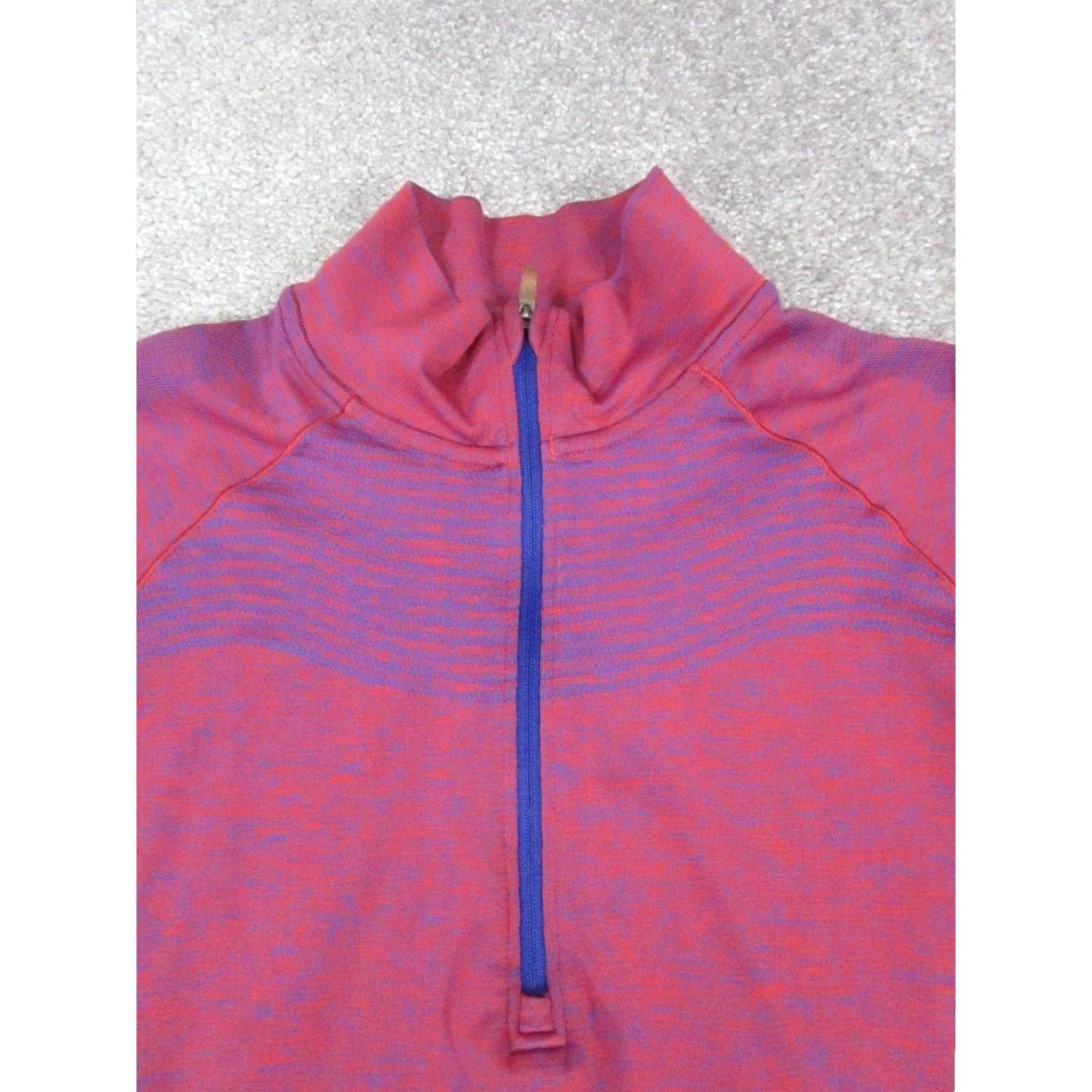 Nike Nike Sweater Womens Medium Red Dri-Fit Running Quarter Zip Size M / US 6-8 / IT 42-44 - 2 Thumbnail