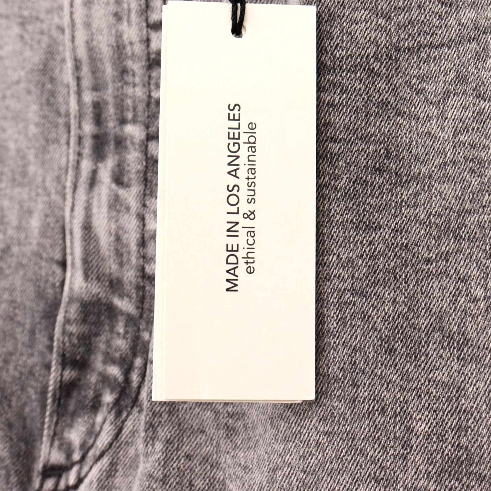 Vintage VINTAGE LE JEAN Sabine High Rise Straight Ankle Jeans Blue Grey Contrast 30 NWT Size 30" / US 8 / IT 44 - 6 Thumbnail