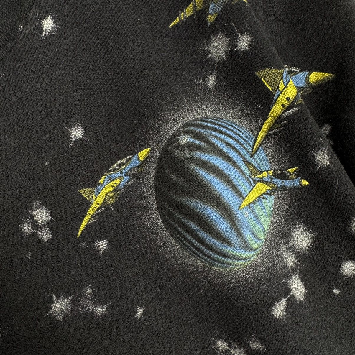 Maui and Sons Vintage 80s/90s Maui And Sons Planet Sharks All Over T Shirt Size US M / EU 48-50 / 2 - 7 Thumbnail