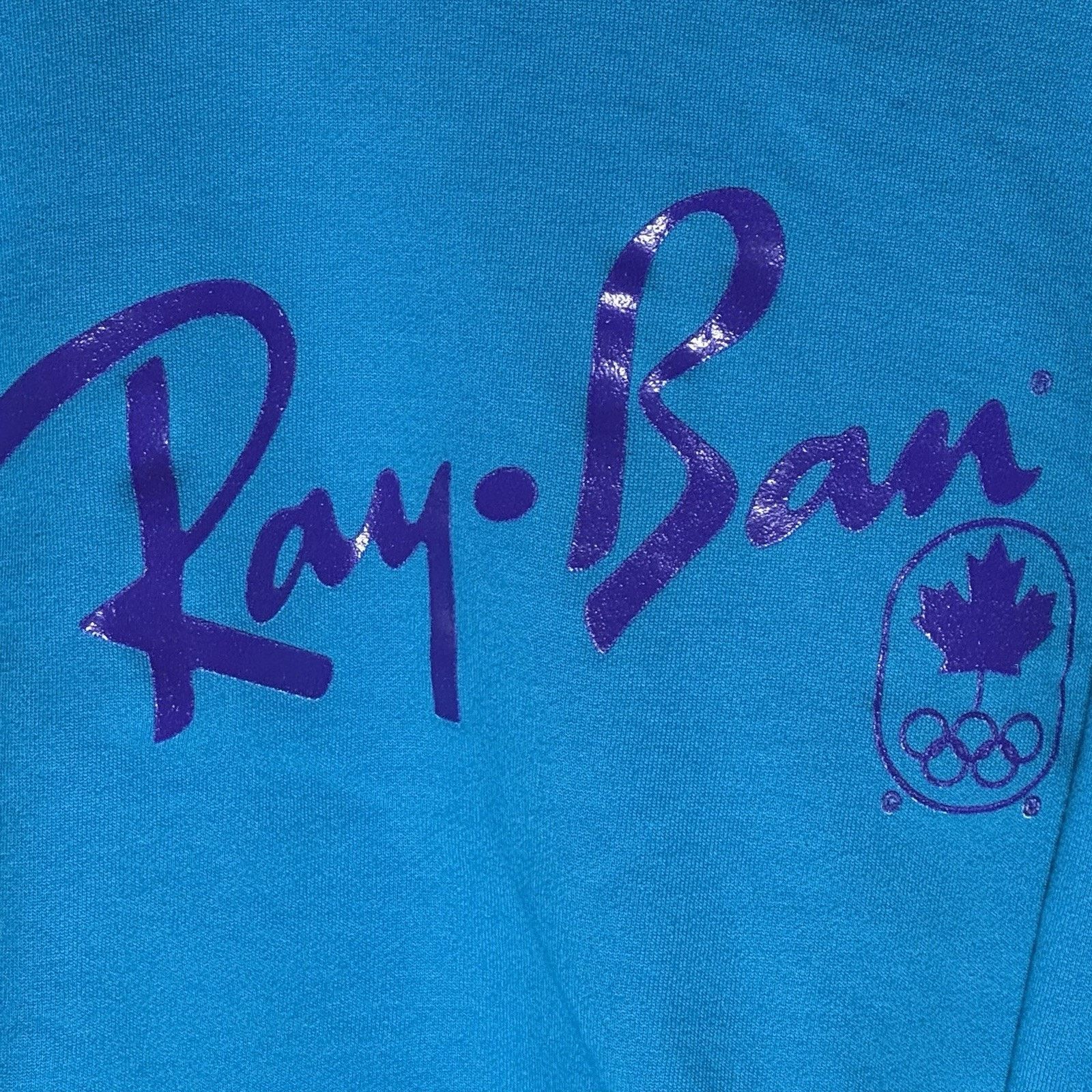 Vintage VTG Rayban Olympics Crewneck Sweatshirt Pullover Size XL Size US XL / EU 56 / 4 - 9 Thumbnail