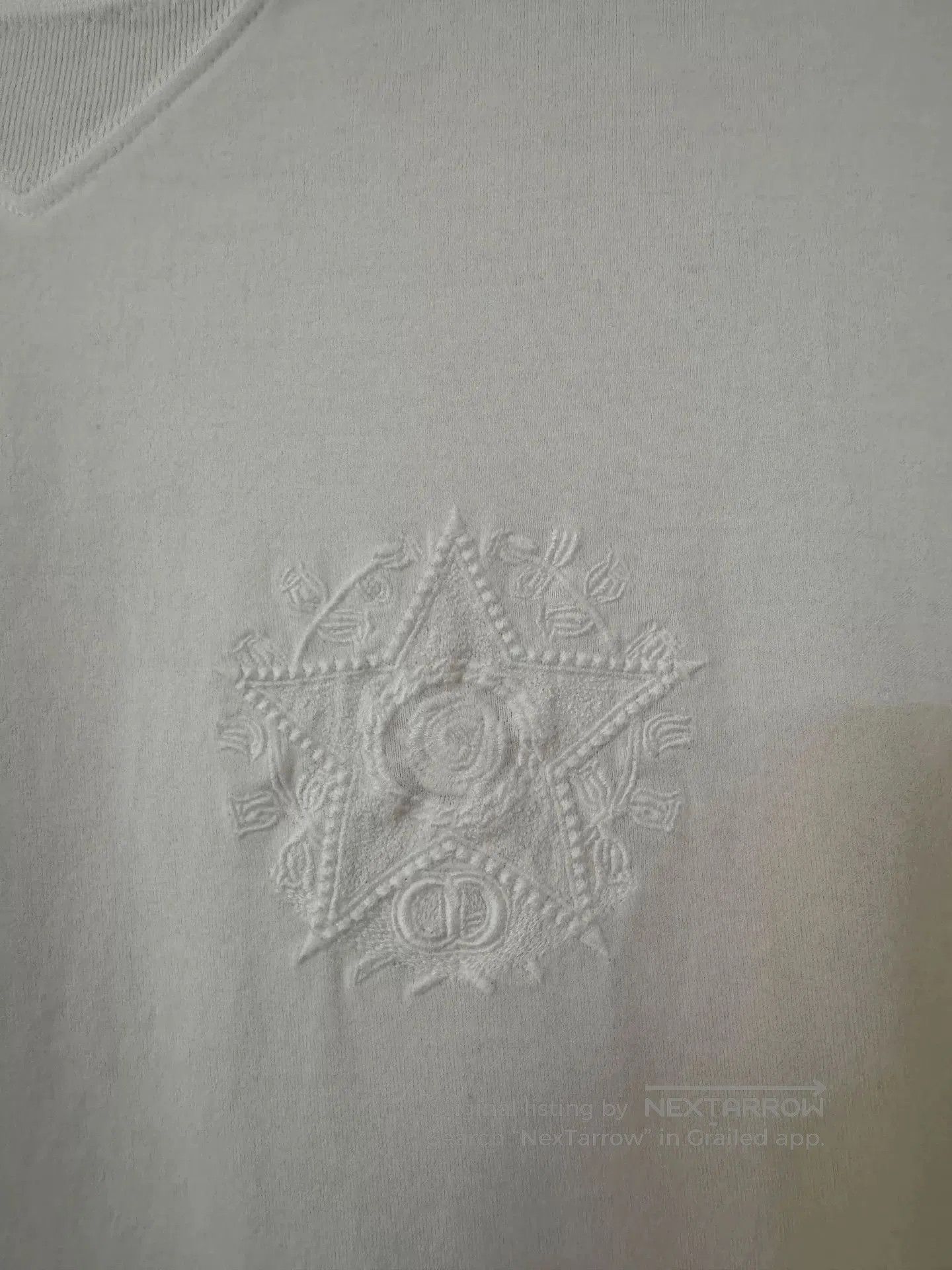 Dior Dior Five-Star Embroidered Short Sleeve Shirt. Size US S / EU 44-46 / 1 - 4 Thumbnail
