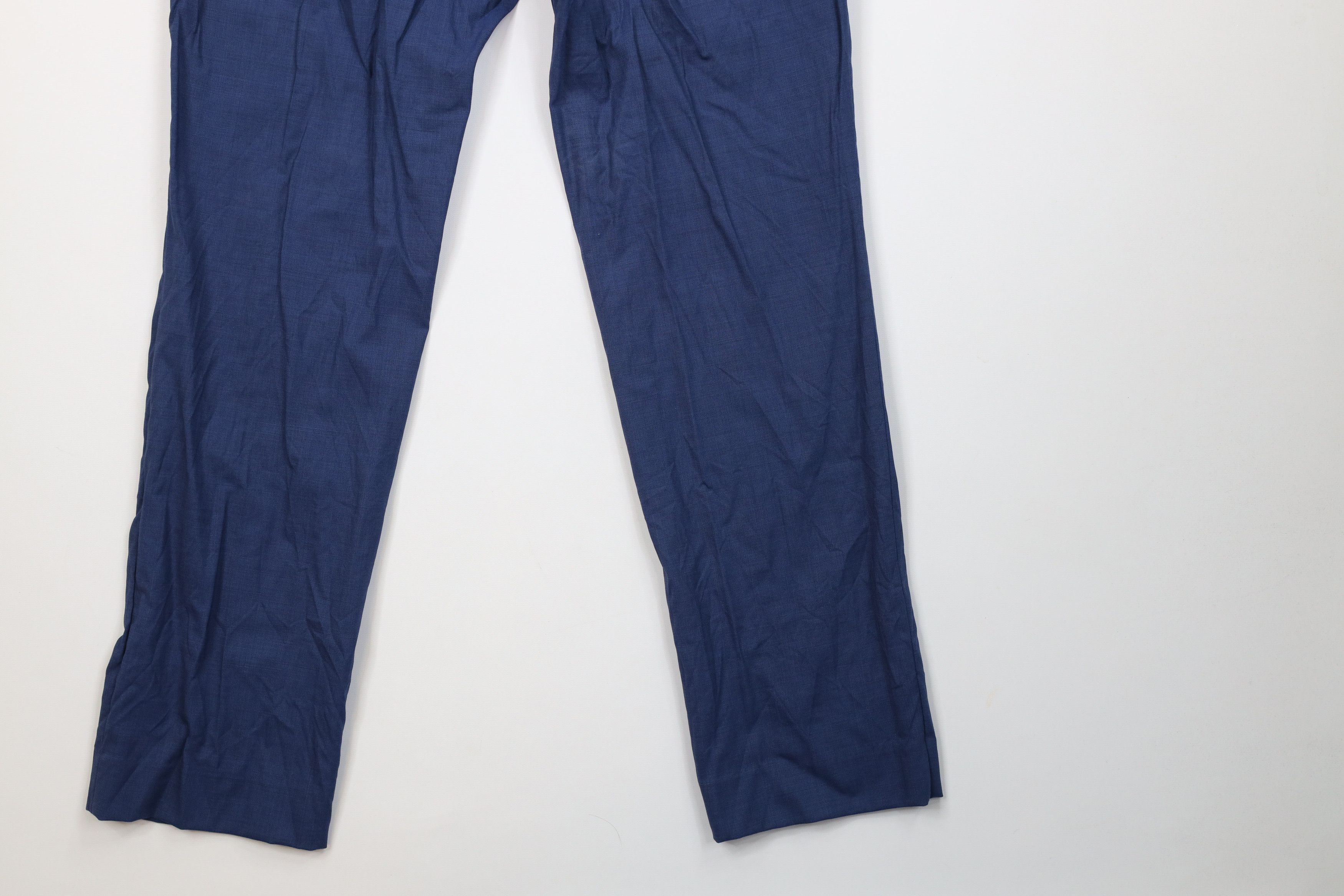 Banana Republic Banana Republic Wool Stretch Knit Chino Pants Trousers Blue Size US 32 / EU 48 - 12 Thumbnail