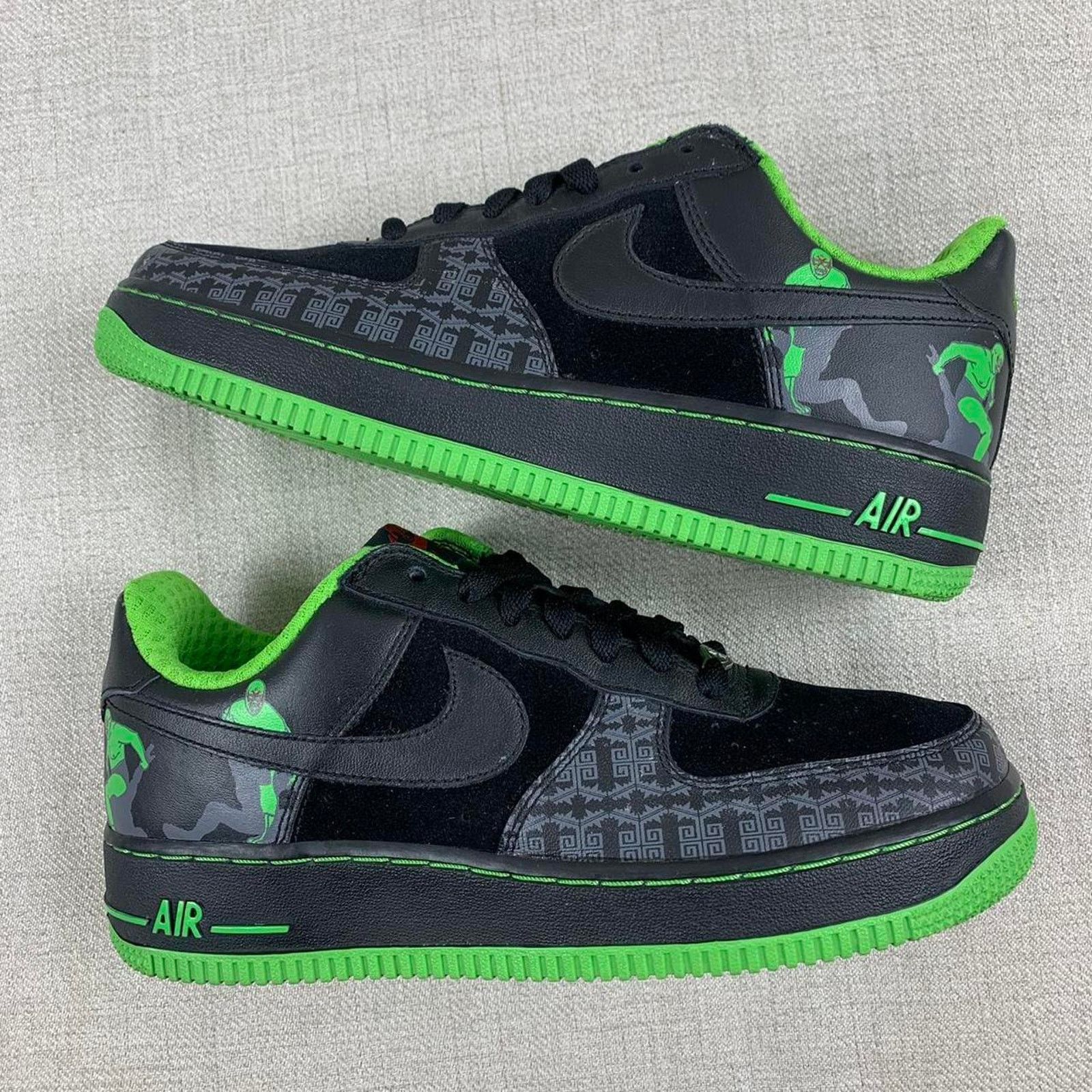 Nike 2006 Nike Air Force 1 Low “Lucha Libre” Size US 7.5 / IT 37.5 - 2 Thumbnail