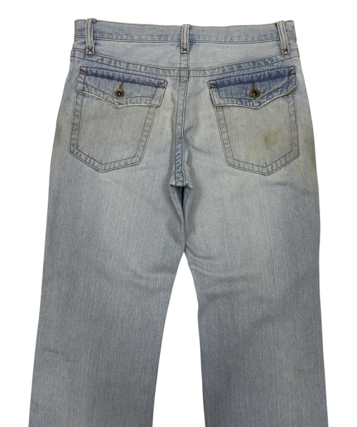 Comme Ca Ism THRASHED Comme Ca Ism Ripped Distressed Denim Jeans I6W9 Lgb Size US 34 / EU 50 - 6 Thumbnail