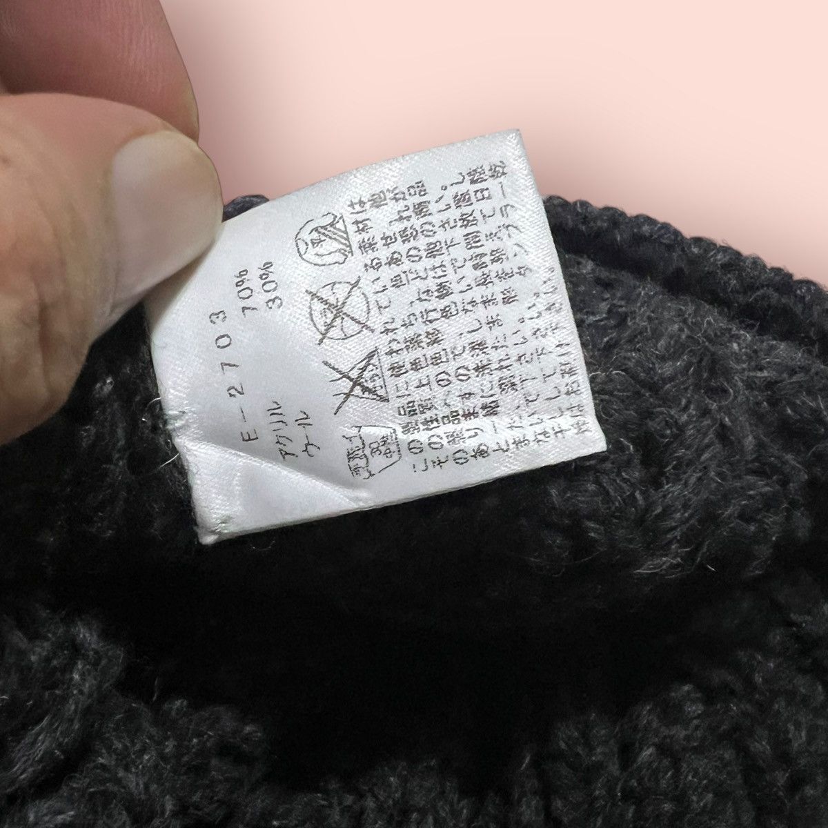 14th Addiction VINTAGE ELLESSE CABLE KNITTED ALT BEANIE HAT Size ONE SIZE - 25 Thumbnail