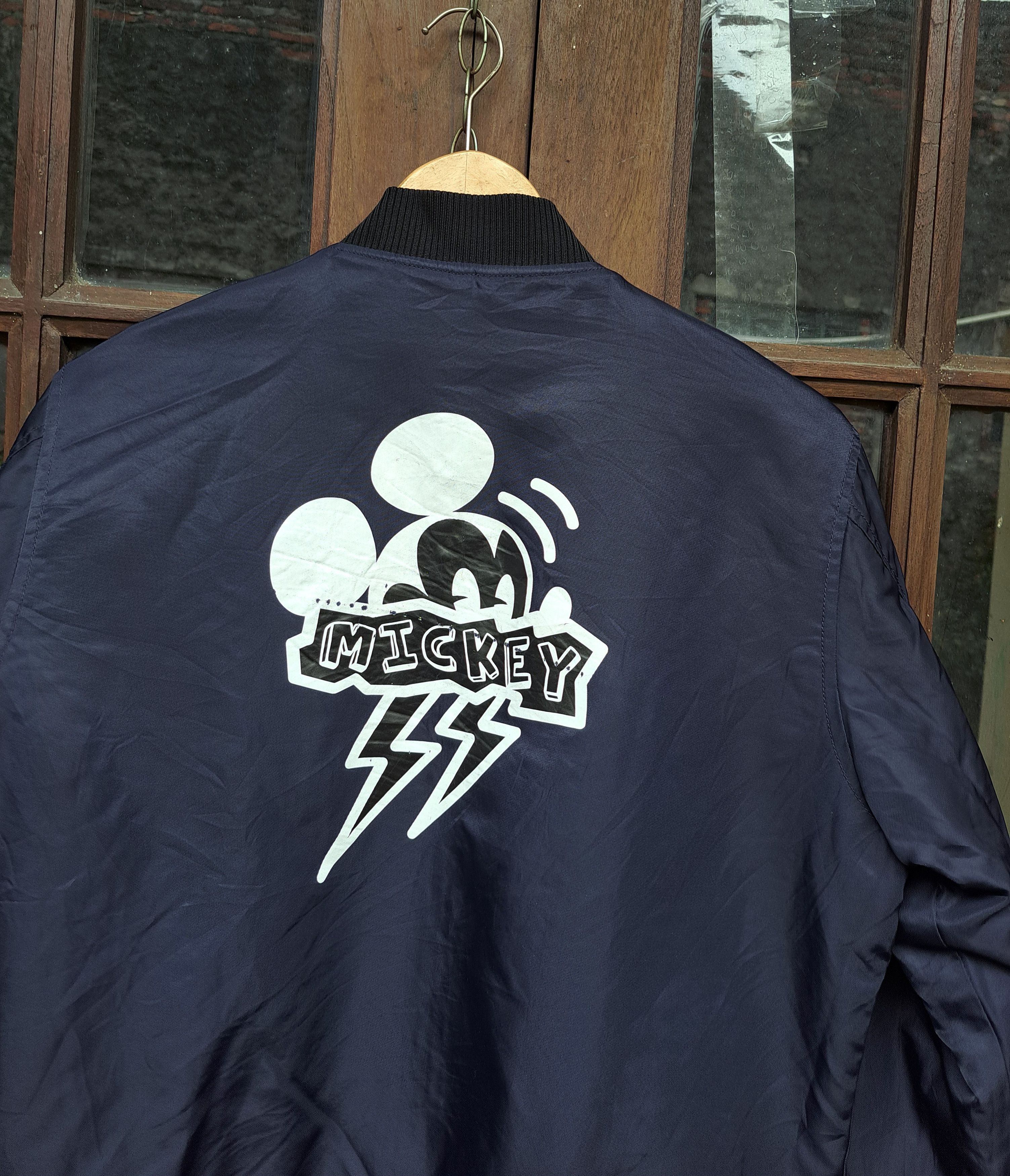 Disney × Mickey Mouse Reversible Bomber Jacket Disney Mickey Mouse quilted Jacket Size M / US 6-8 / IT 42-44 - 9 Thumbnail