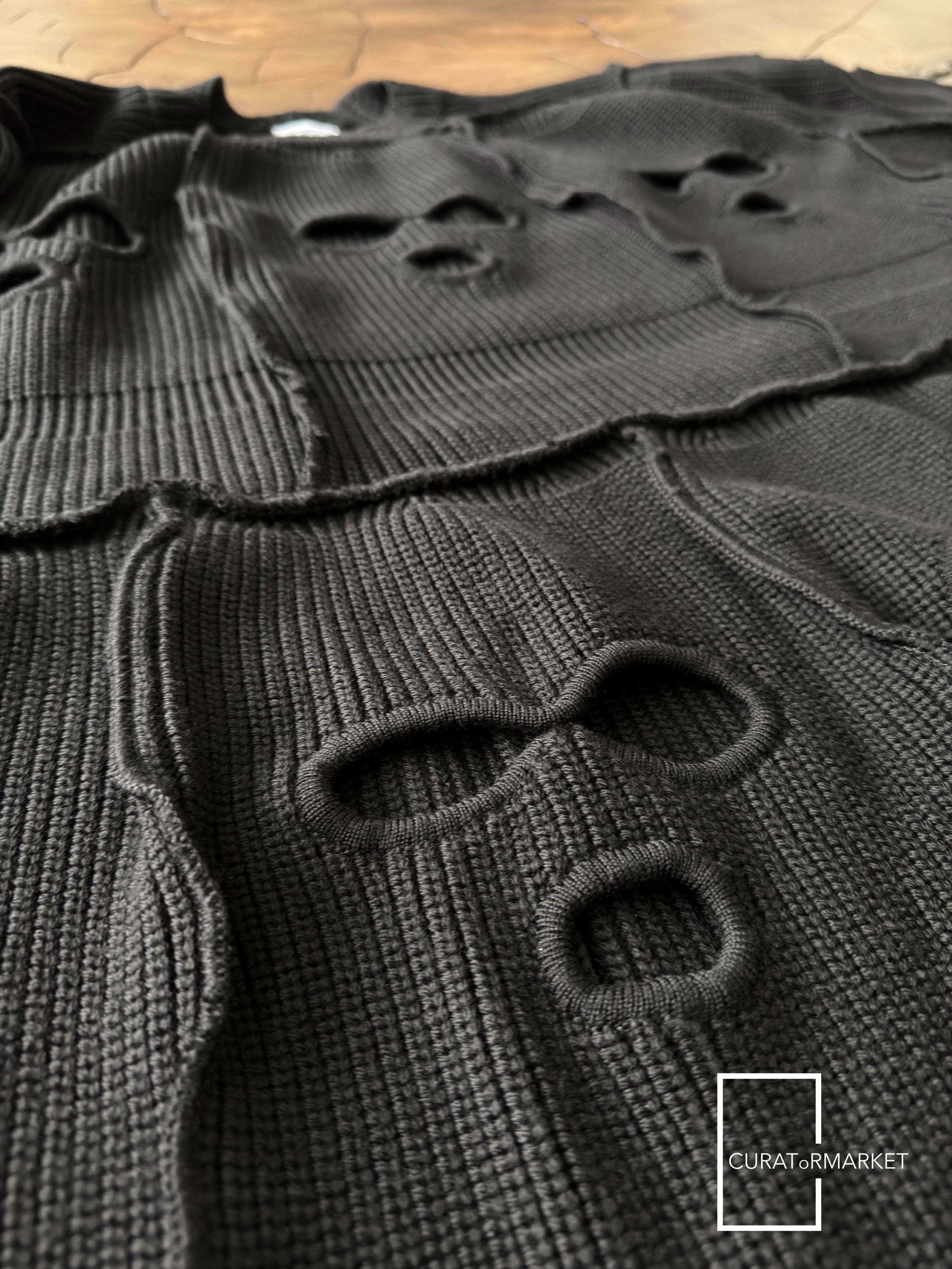 Vetements S Wool Multi Stitch Ski Mask Shiesty Balaclava Sweater FW25 Size US S / EU 44-46 / 1 - 16 Thumbnail