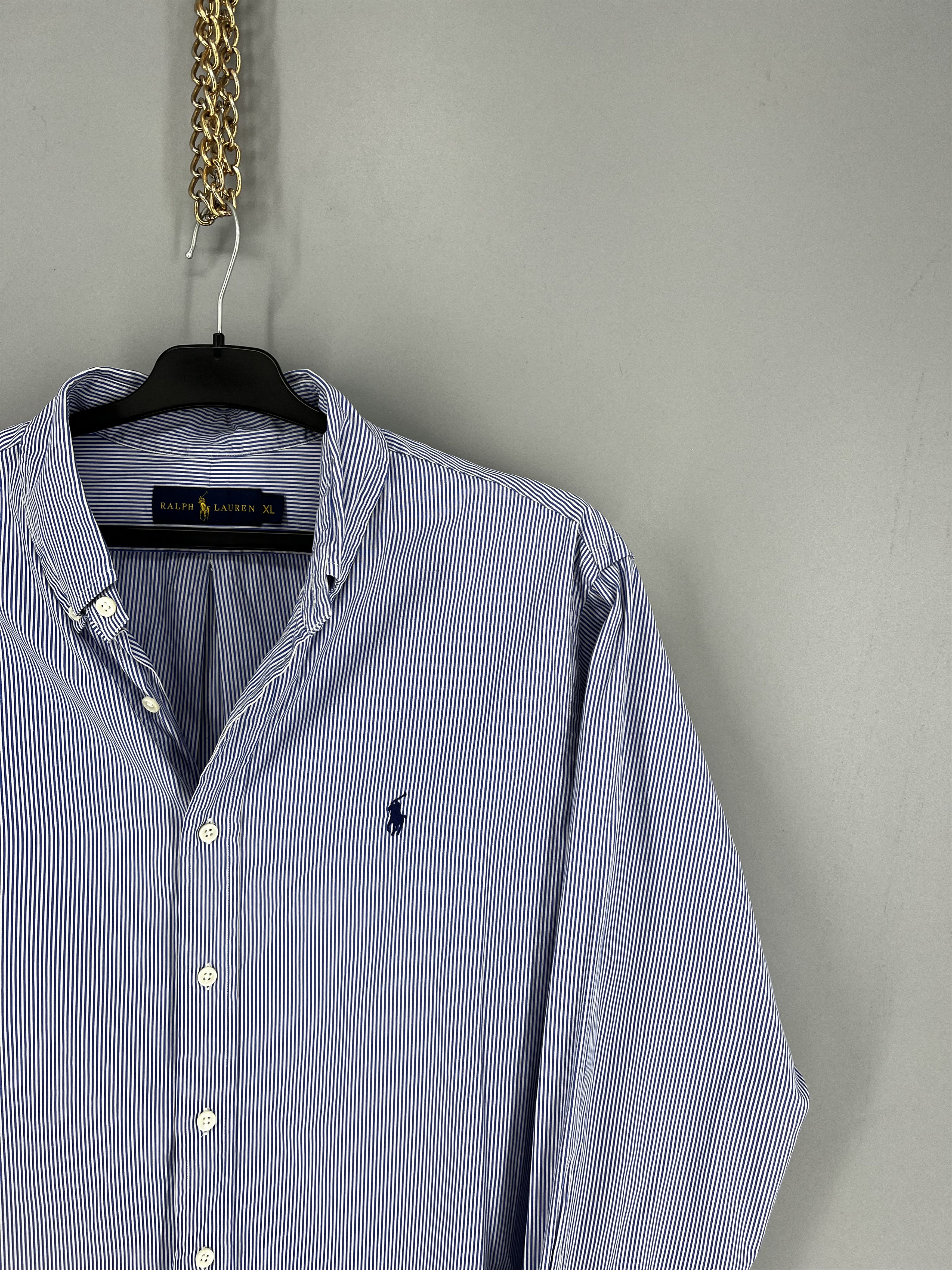 Polo Ralph Lauren Vintage Striped Shirt Polo Ralph Lauren Size XL Rare Size US XL / EU 56 / 4 - 5 Thumbnail