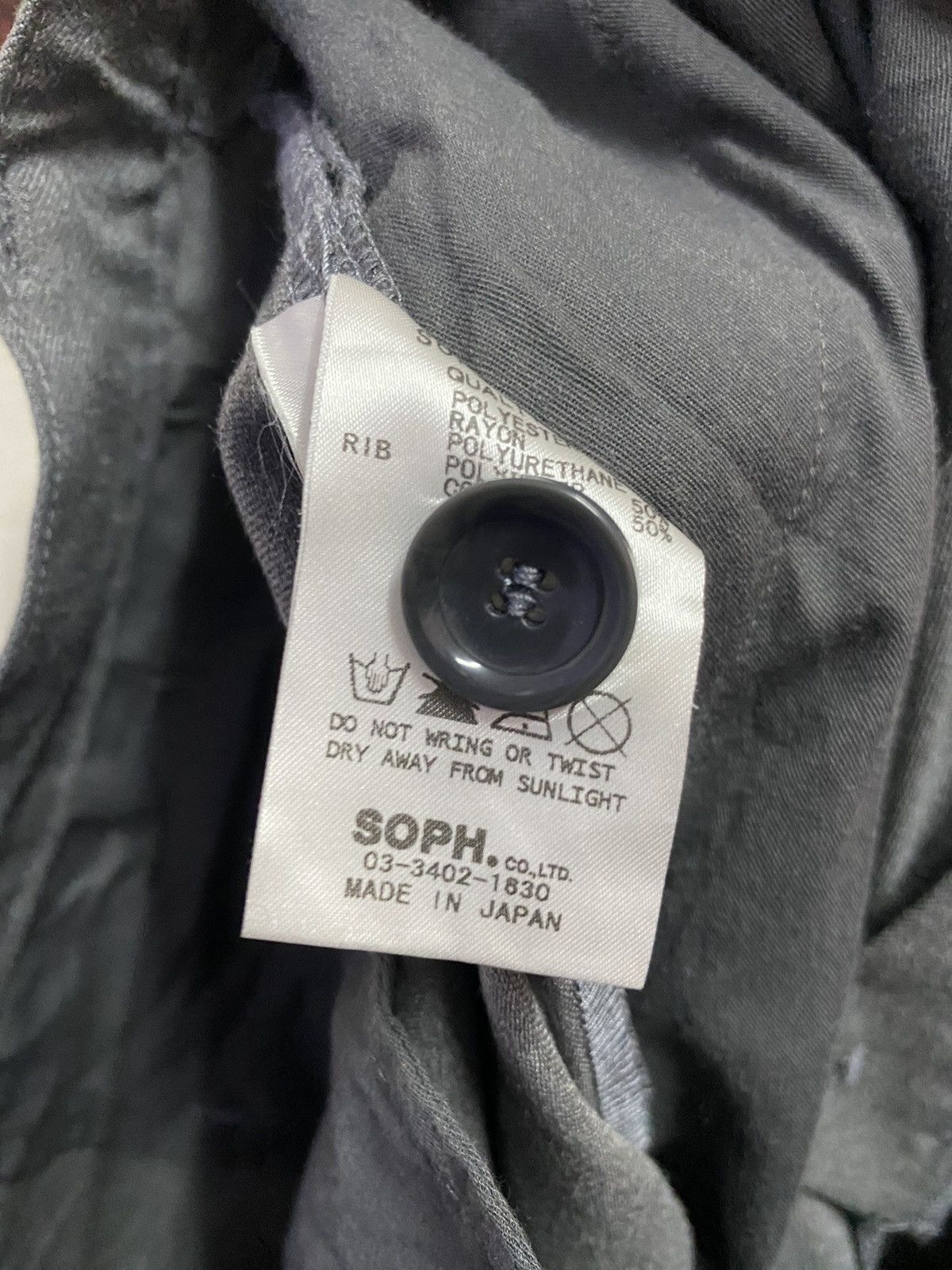 Japanese Brand × Sophnet. × Vintage 🔥 Made in Japan 🔥 Vintage Sophnet. Wool Pants Japanese Brand Size US 36 / EU 52 - 6 Thumbnail