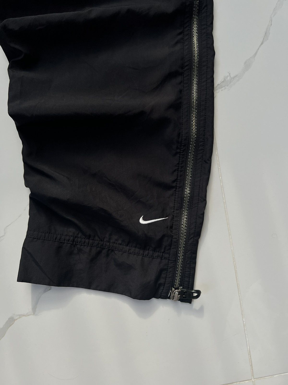 Nike × Vintage 90's NIKE ANDRE AGASSI FULL ZIP RETRO Y2K BAGGY TRACK PANTS Size US 34 / EU 50 - 2 Thumbnail