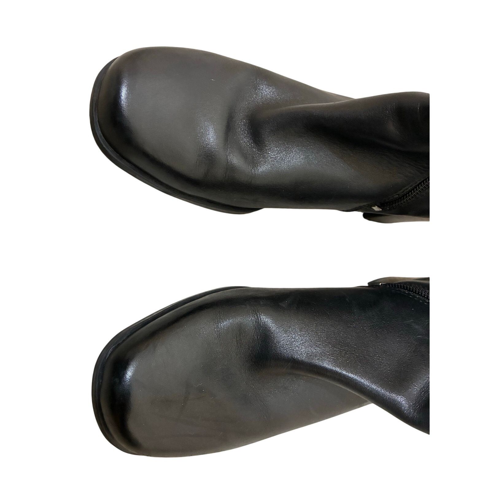 Clarks Clarks Black Leather Ankle Booties Women’s 9 Boots Edgy Goth Size US 9 / IT 39 - 6 Thumbnail