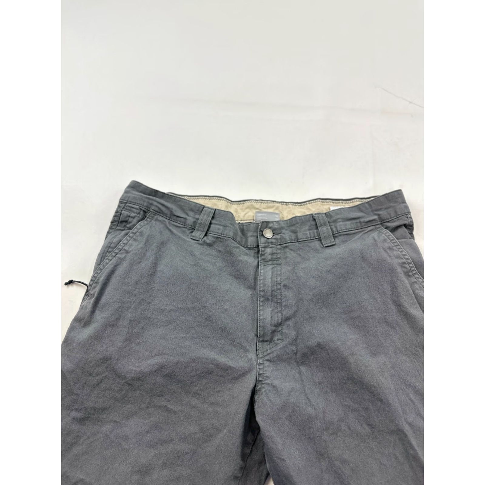 Vintage Columbia Pants Mens 36x32 Gray Regular Fit Chino Slash Pocket Zip Casual Preppy Straight Leg Mid Rise Vintage No Size US 36 / EU 52 - 3 Thumbnail