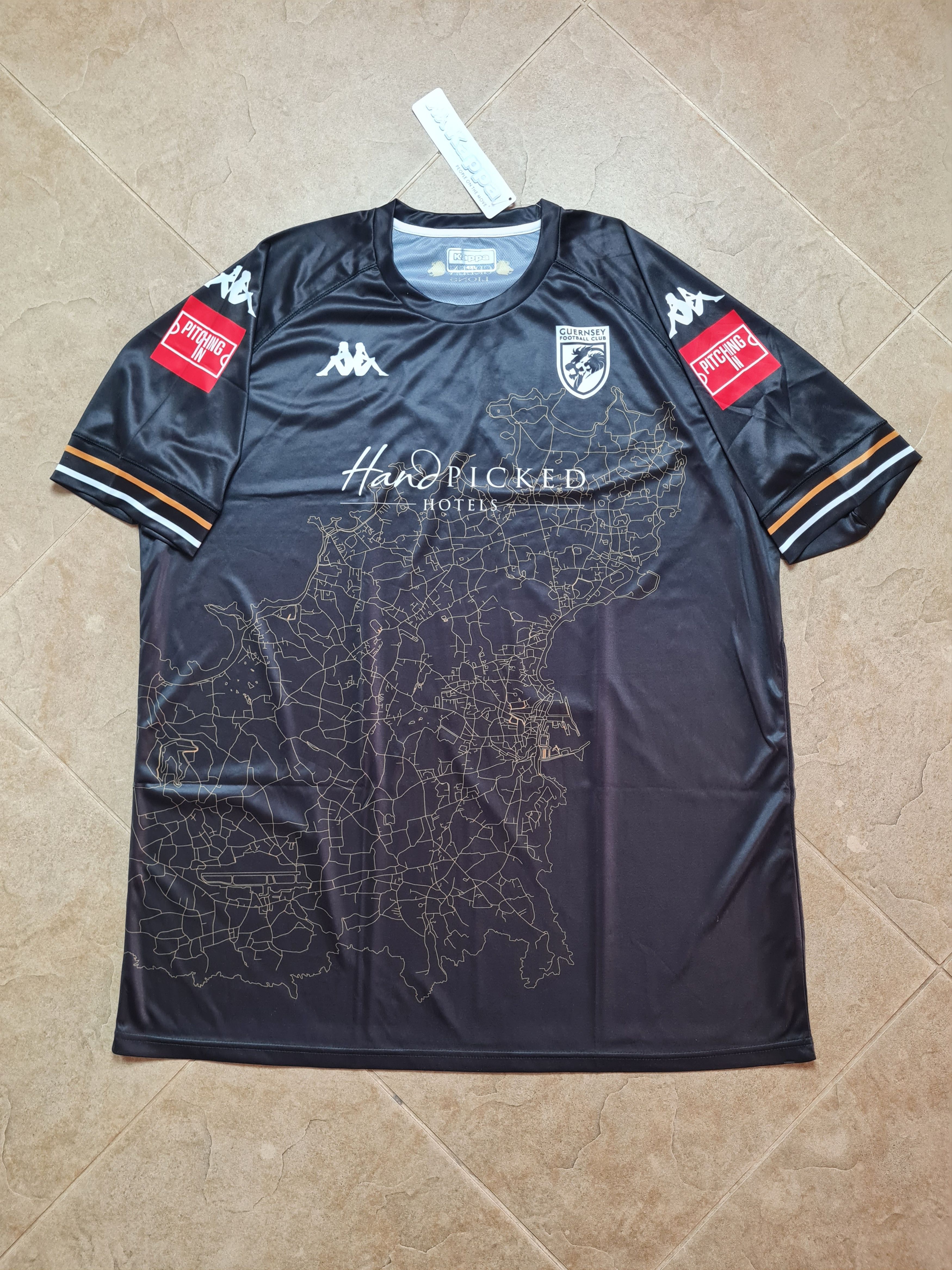 Football Jersey KAPPA Archive Guernsey FC 2024-25 Third Kit