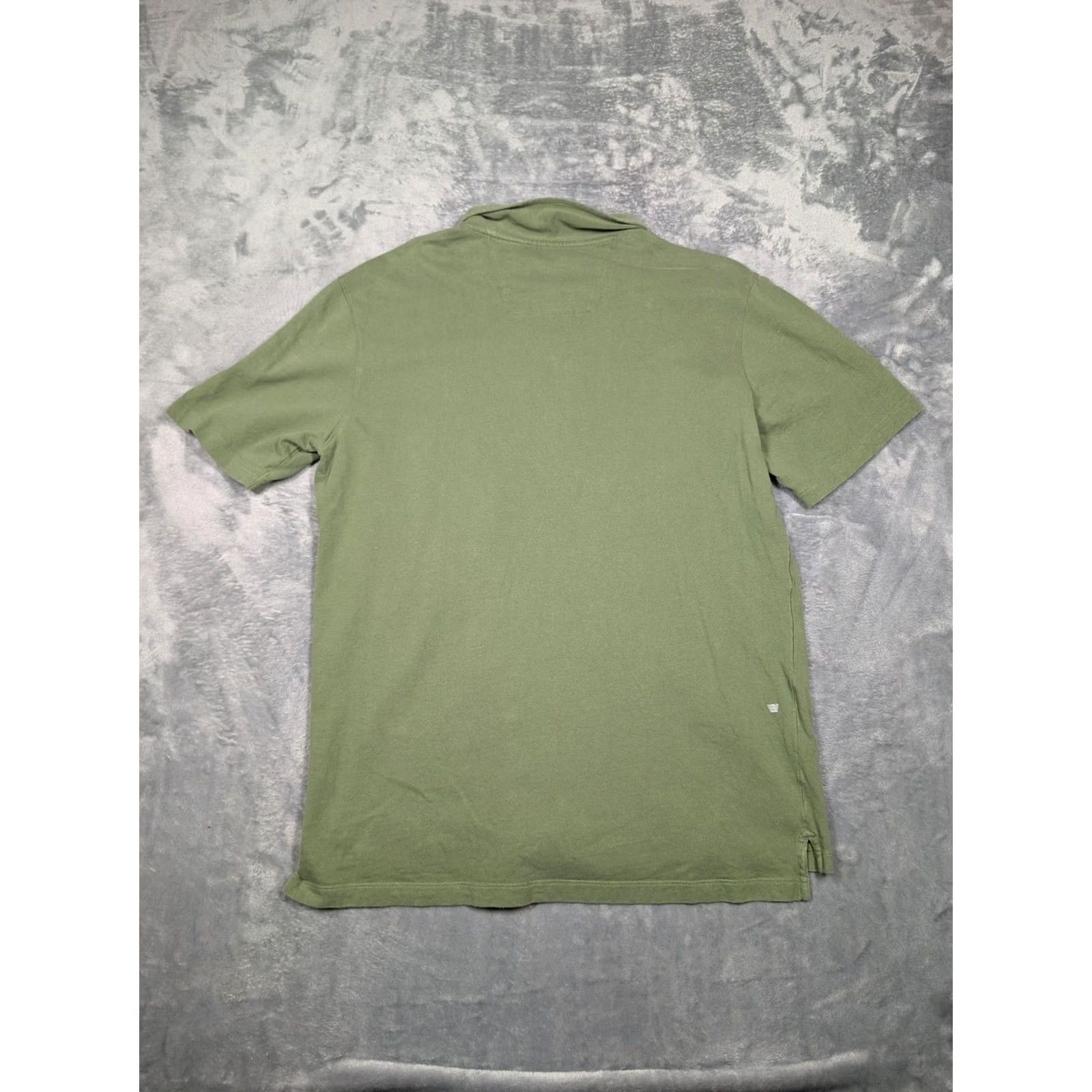Vintage Mack Weldon Polo Shirt Mens XL Green Solid 100% Cotton Knit Casual Short Sleeve Size US XL / EU 56 / 4 - 5 Thumbnail